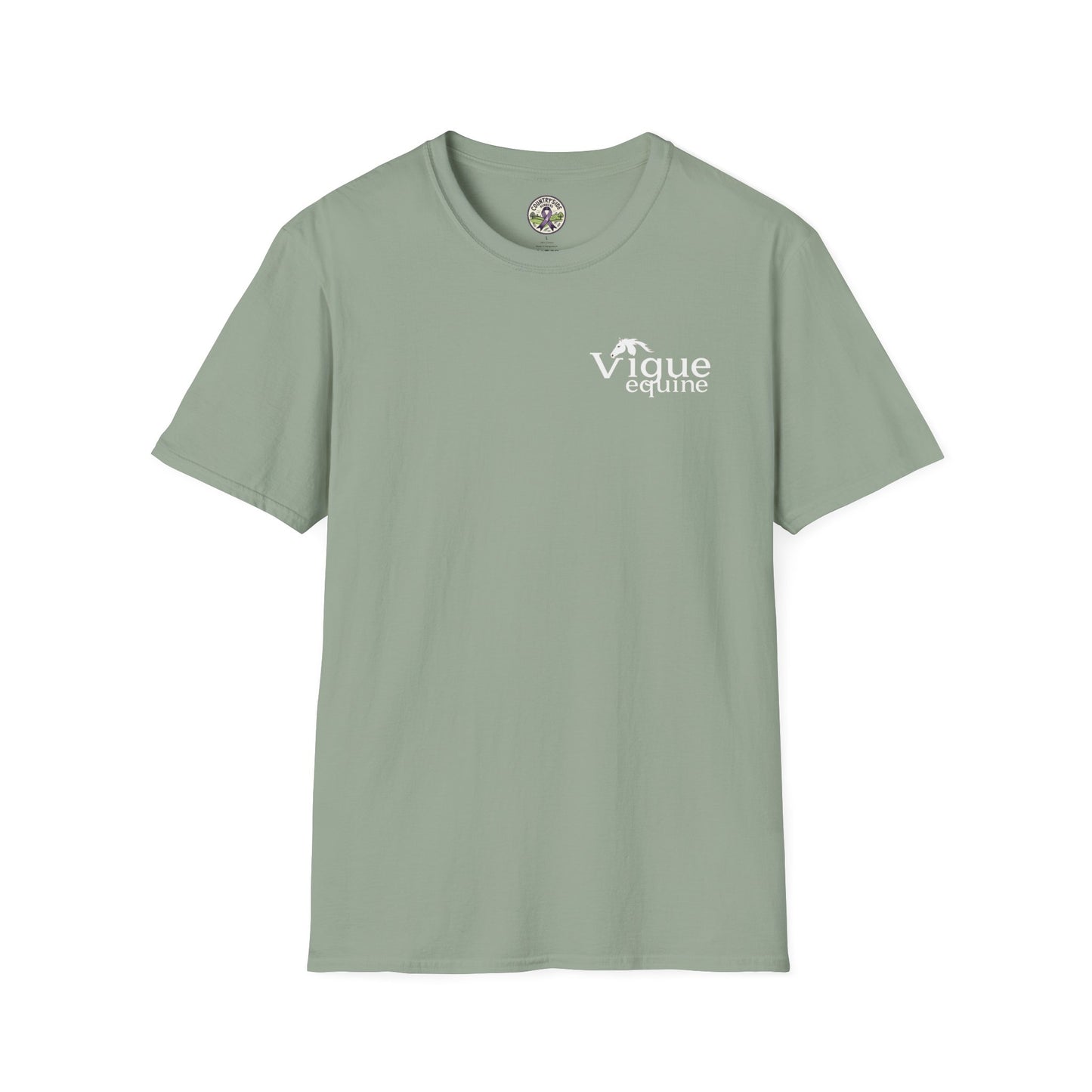 Vigue Equine LLC Merch for Countryside Runners- soft style t-shirt