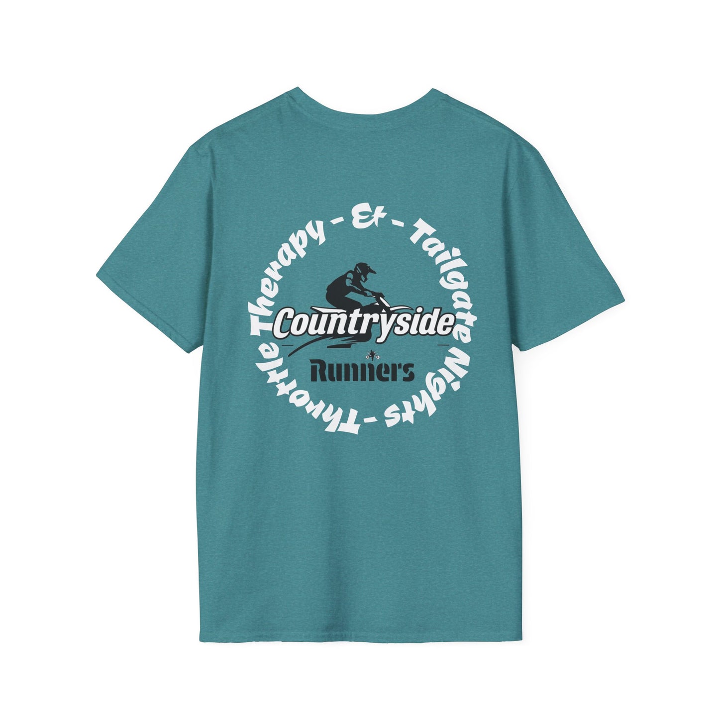 Throttle Therapy Countryside Runners brand T-shirt