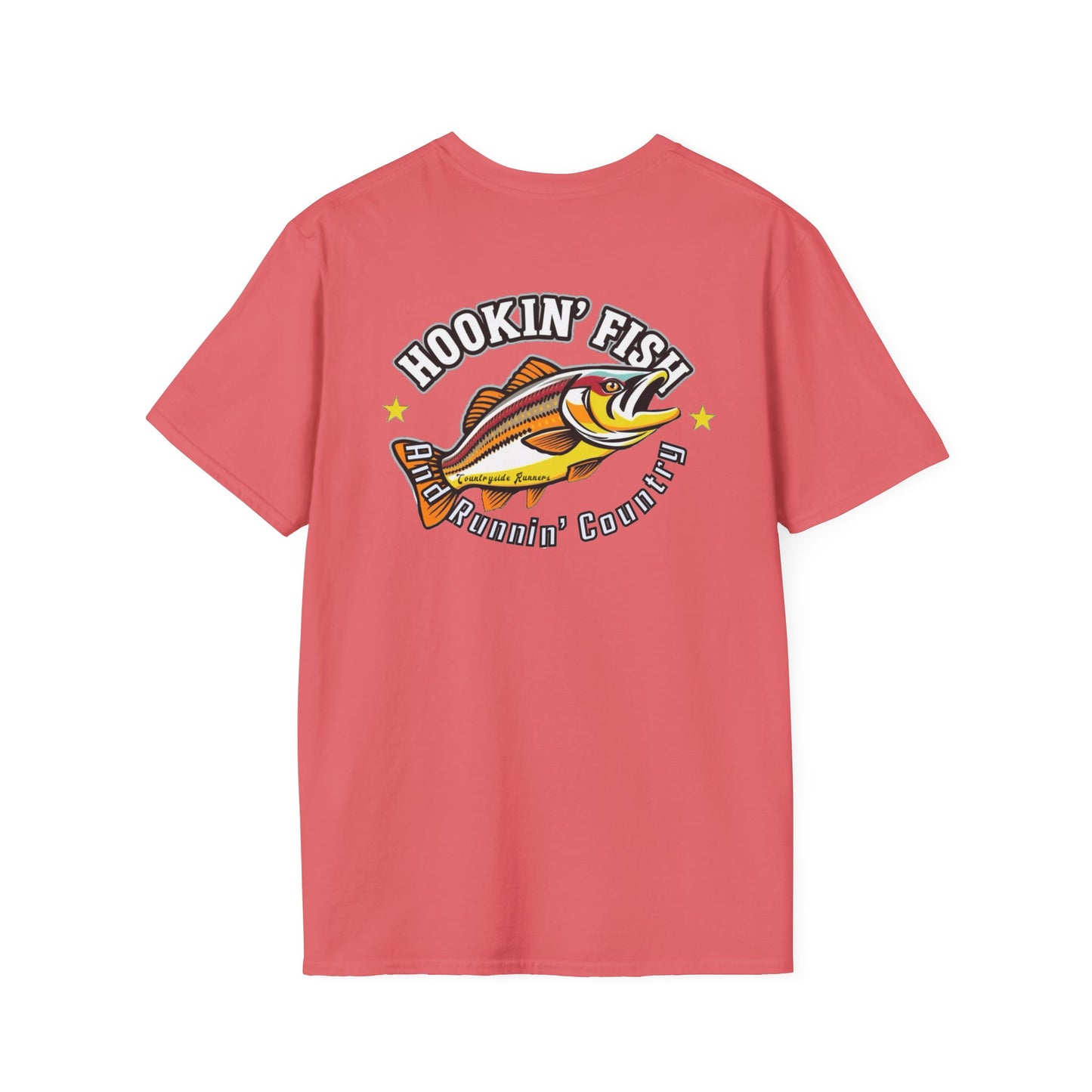 Countryside Fishing T-Shirt - rods and country