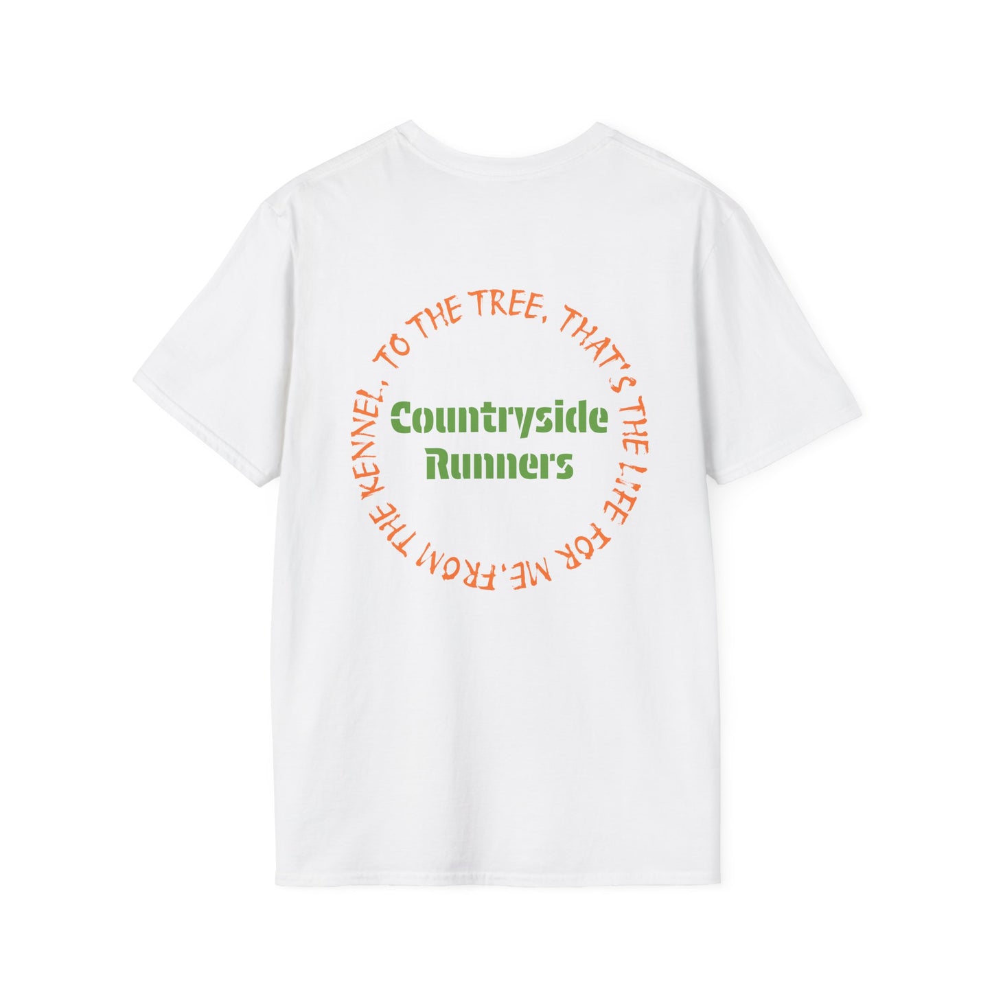 Kennel To Tree Life For Me Countryside Runners brand T-shirt