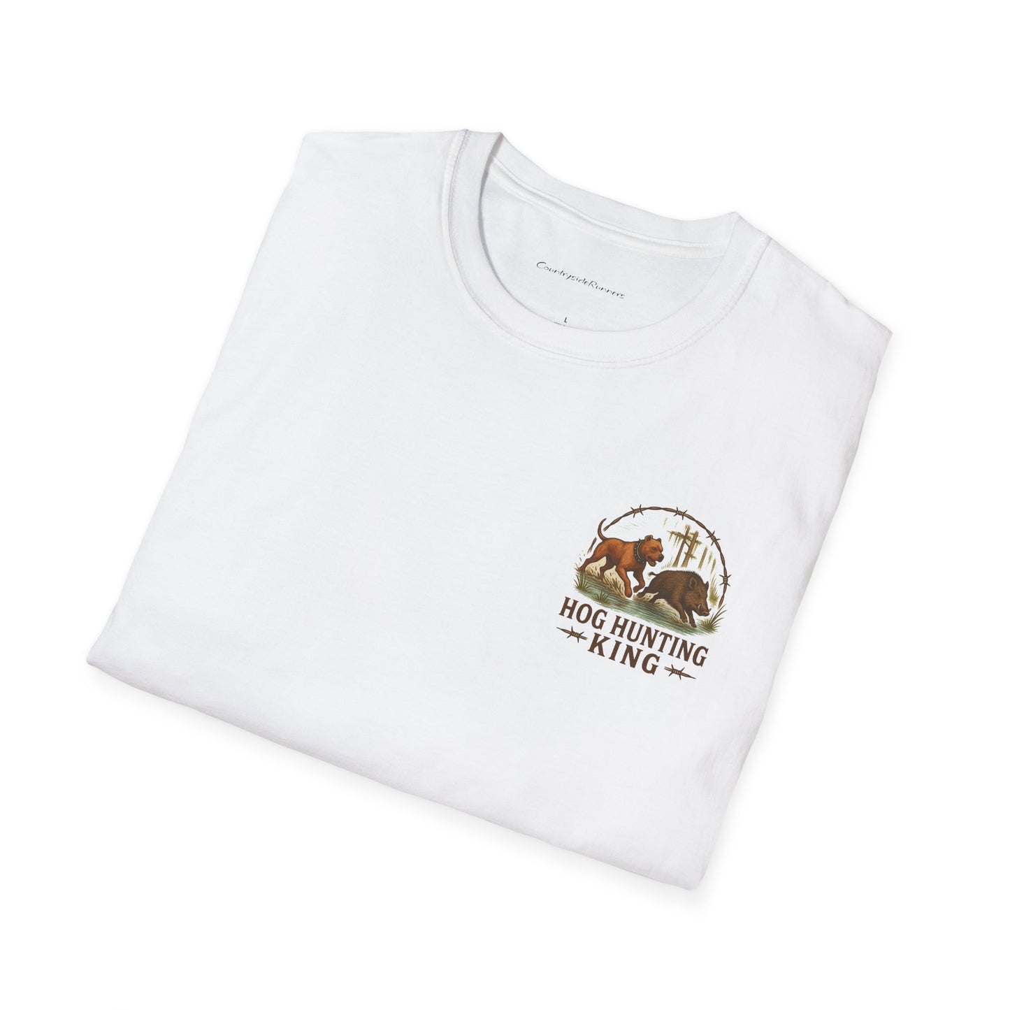 T-Shirt - Hog Hunting King Catch Dog Love