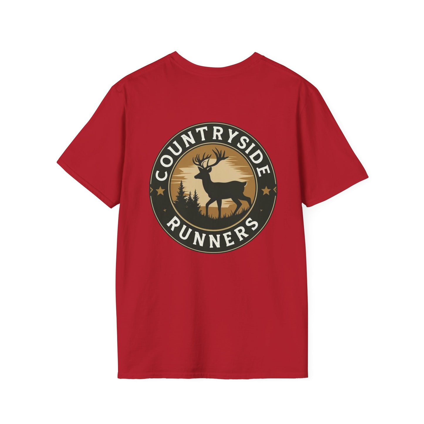 Countryside Runners Unisex T-Shirt, Nature Tee, Outdoor Gear, Running Shirt, Wildlife Lover Apparel, Gift for Runners