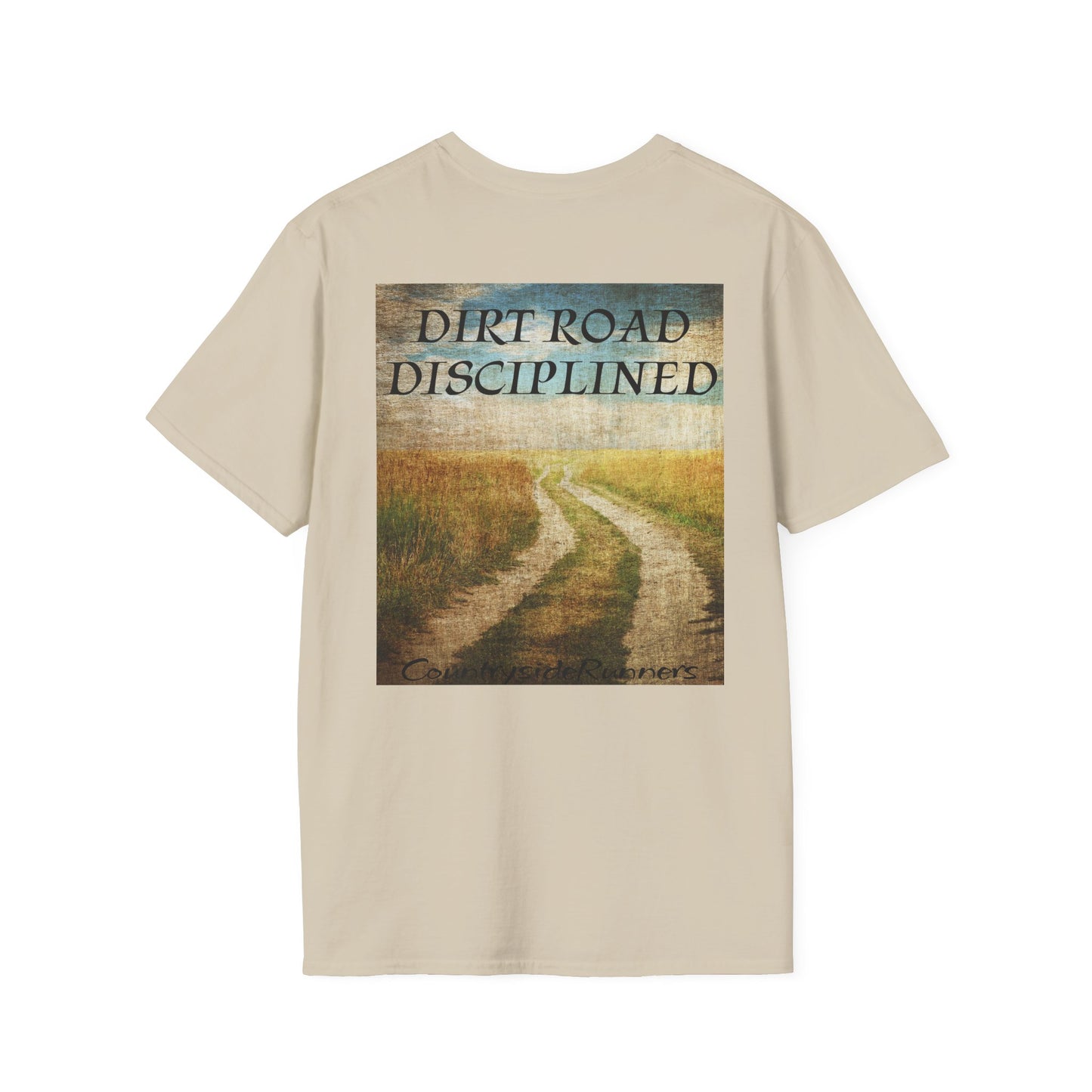 Dirt Road Disciplined Countryside Runners brand T-shirt