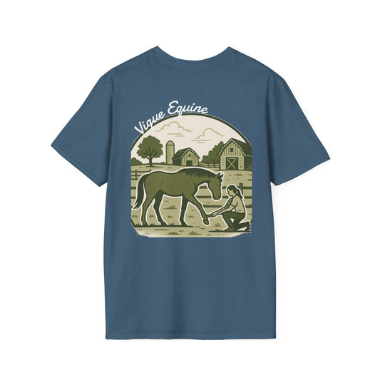 Vigue Equine LLC Merch for Countryside Runners- soft style t-shirt
