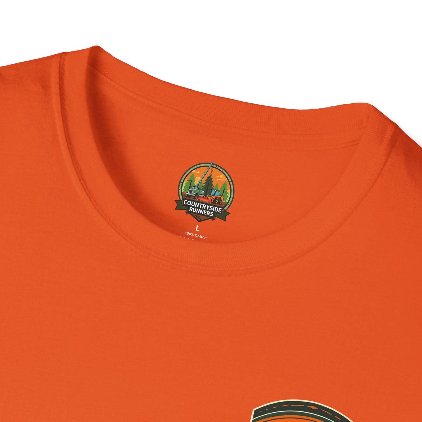 Countryside Runners Blue Collar line Heavy Duty Equipment T-Shirt | Outdoor Adventure Tee, Gift for Nature Lovers, Hiking Apparel, Casual Wear, Eco-Friendly Clothing