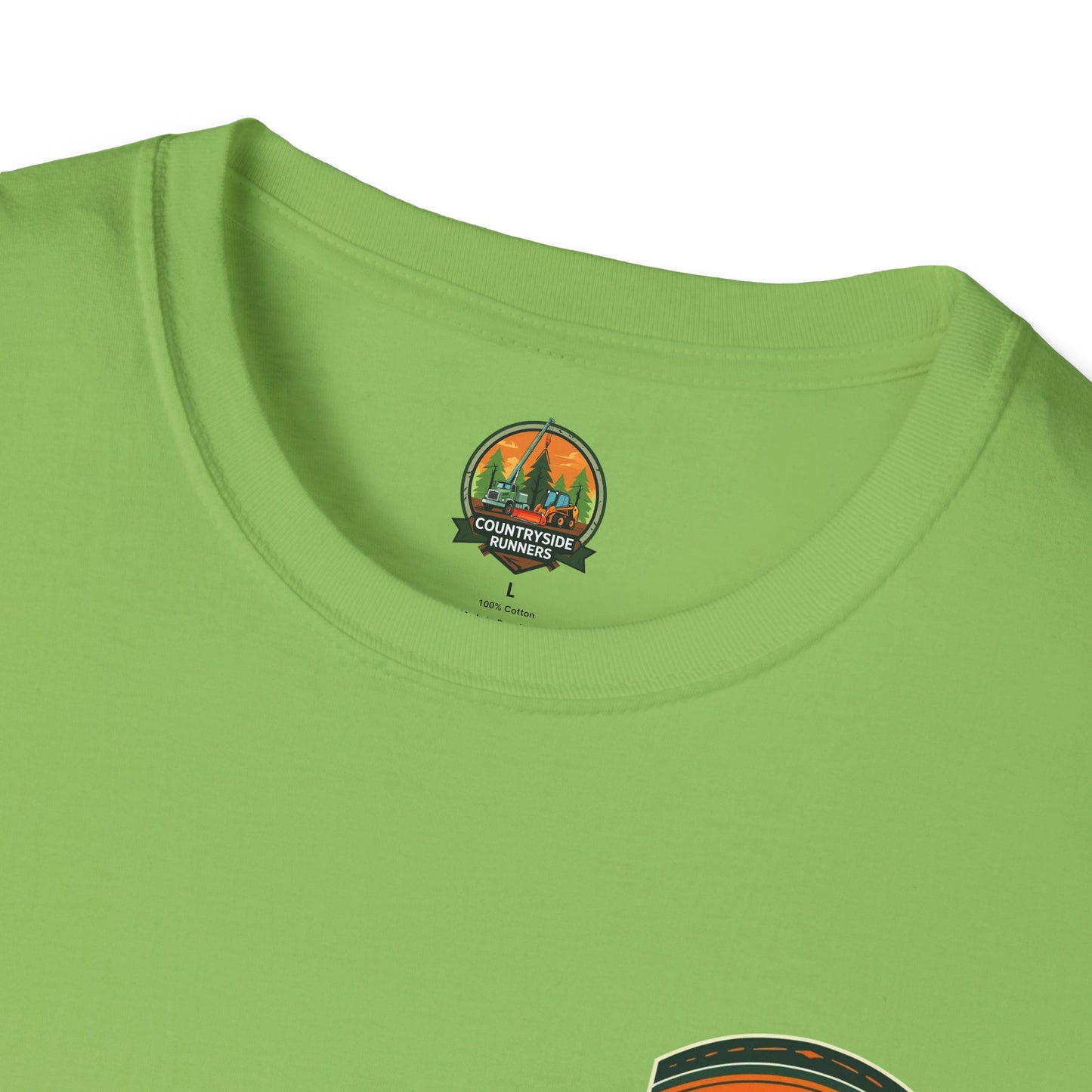 Countryside Runners Blue Collar line Heavy Duty Equipment T-Shirt | Outdoor Adventure Tee, Gift for Nature Lovers, Hiking Apparel, Casual Wear, Eco-Friendly Clothing