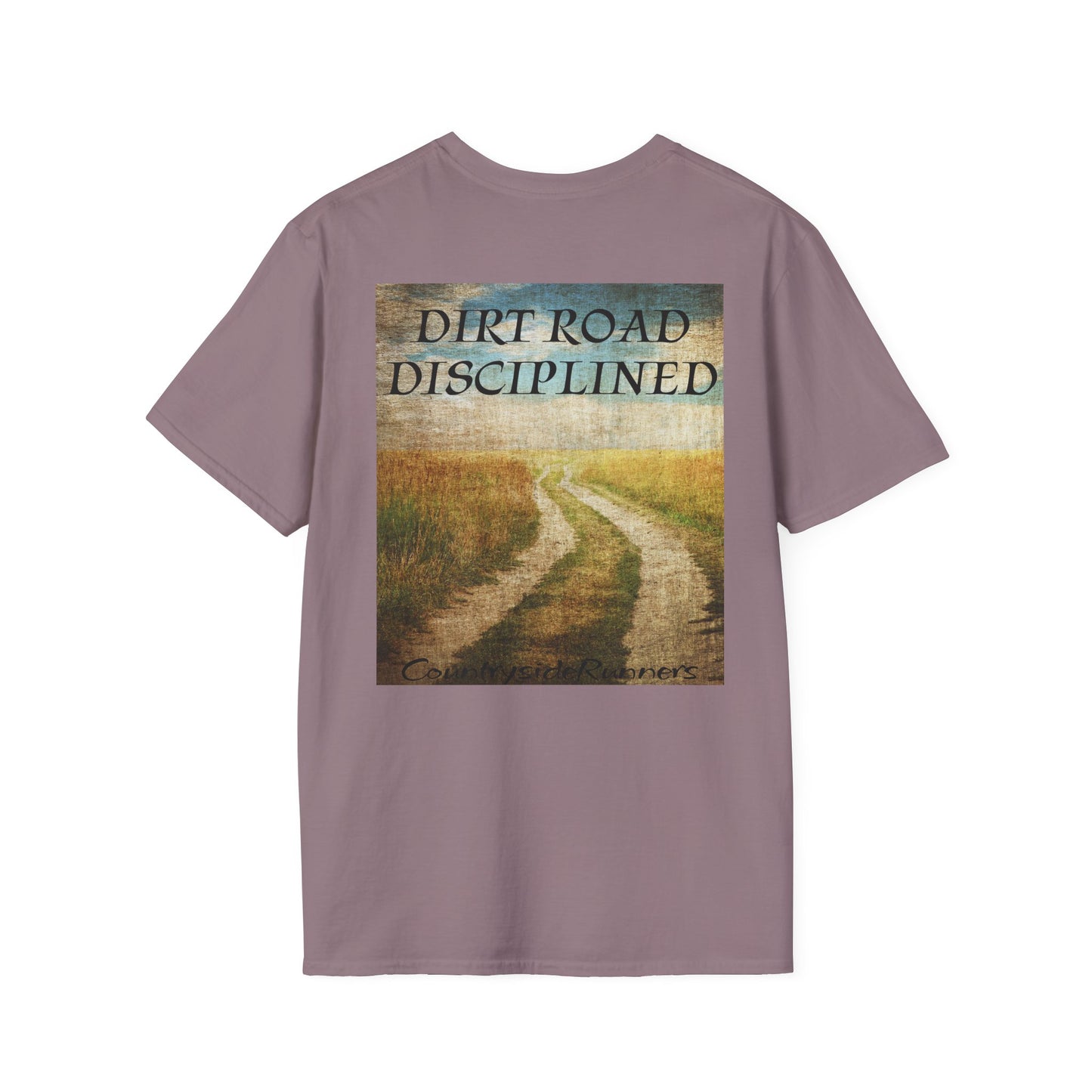 Dirt Road Disciplined Countryside Runners brand T-shirt