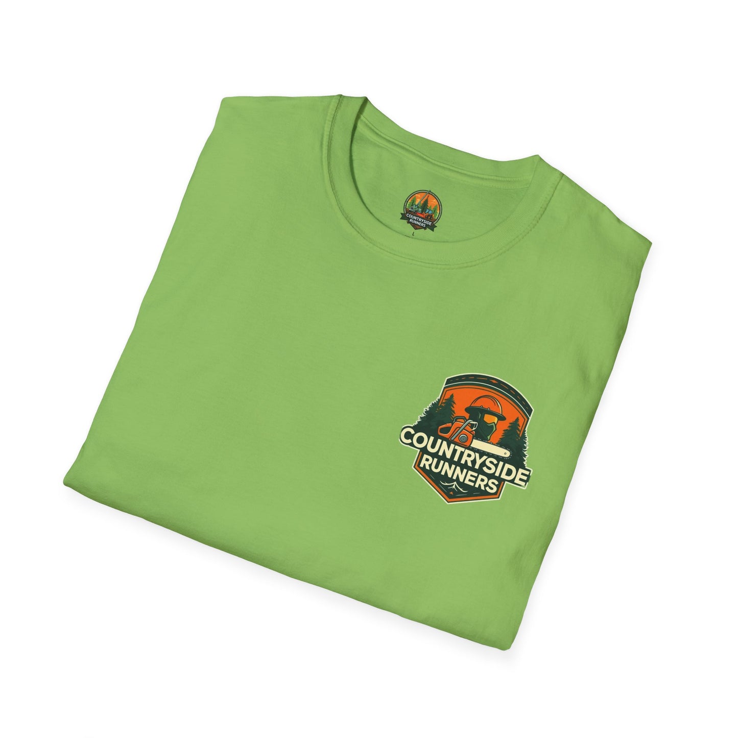 Countryside Runners Blue Collar line Heavy Duty Equipment T-Shirt | Outdoor Adventure Tee, Gift for Nature Lovers, Hiking Apparel, Casual Wear, Eco-Friendly Clothing