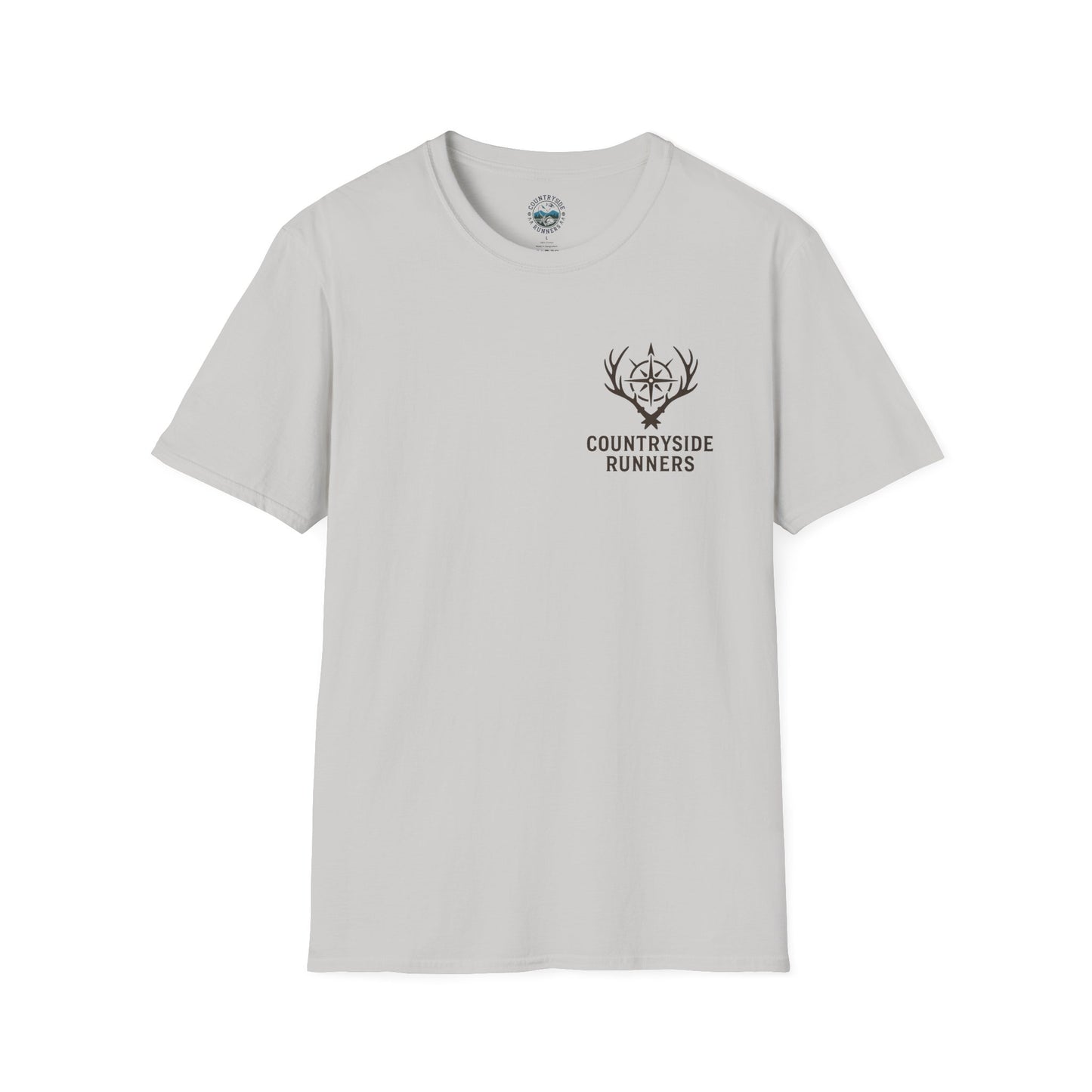 Countryside Runners T-Shirt, Rustic Outdoor Apparel, Gift for Dog Lovers, Hiking Shirt, Country Life Fashion