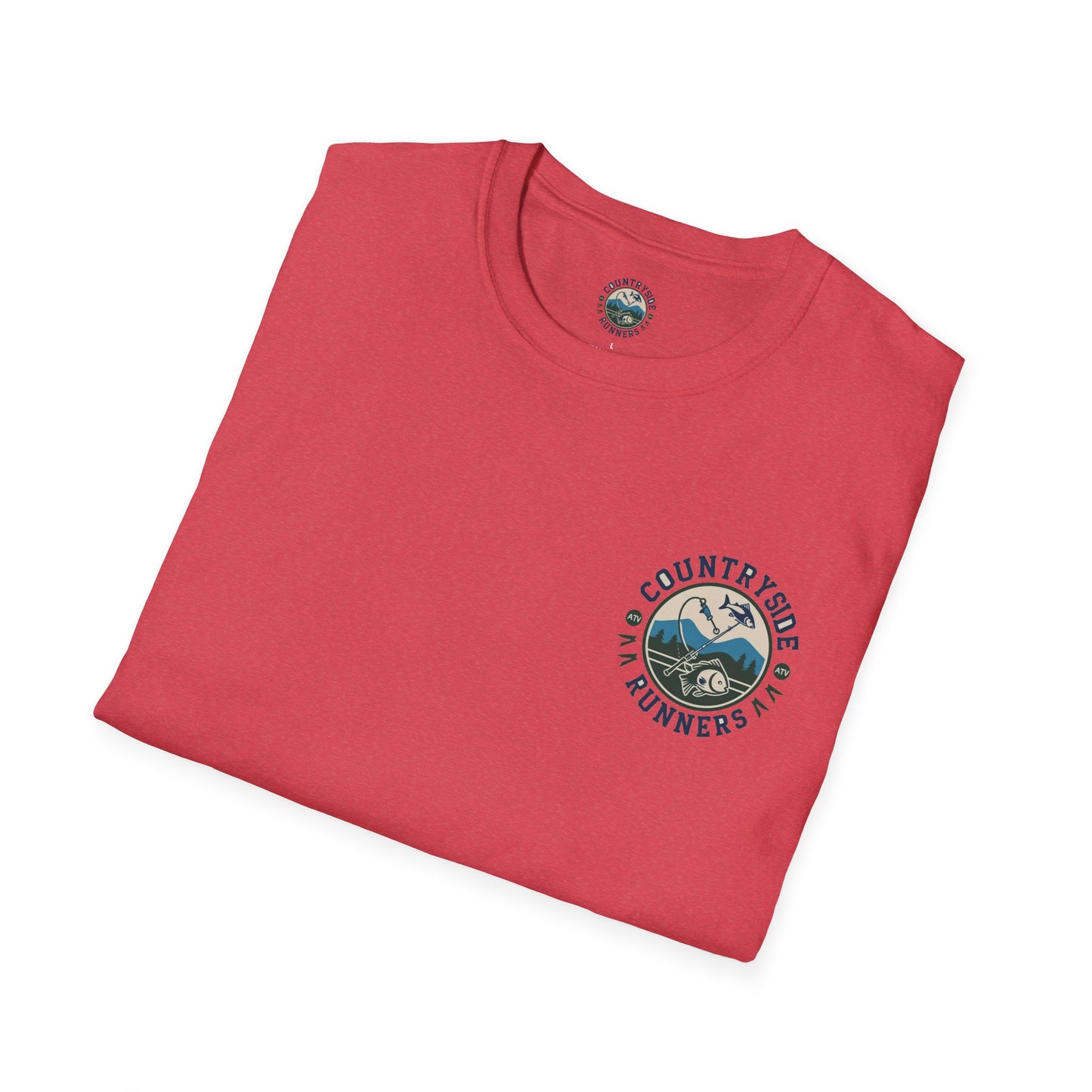 Adventure-Themed Unisex Softstyle T-Shirt, Fishing Tee, Outdoor Enthusiasts, Gift for Him, Nature Lover's Apparel