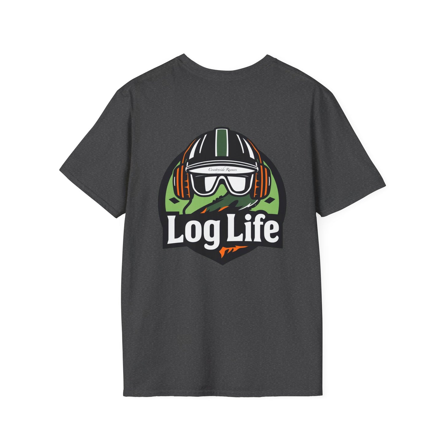 Logging life blue collar built T-Shirt