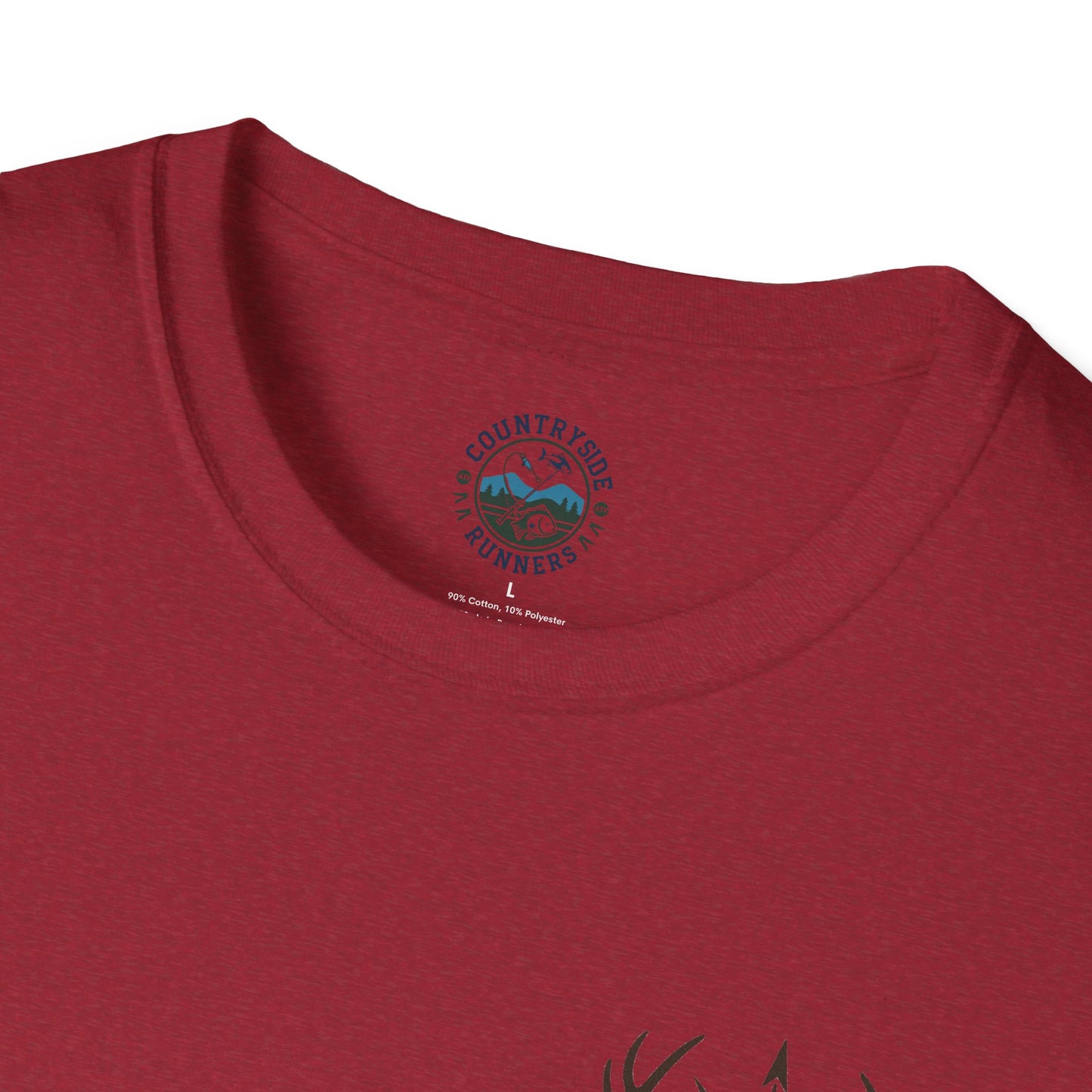 Countryside Runners T-Shirt, Rustic Outdoor Apparel, Gift for Dog Lovers, Hiking Shirt, Country Life Fashion