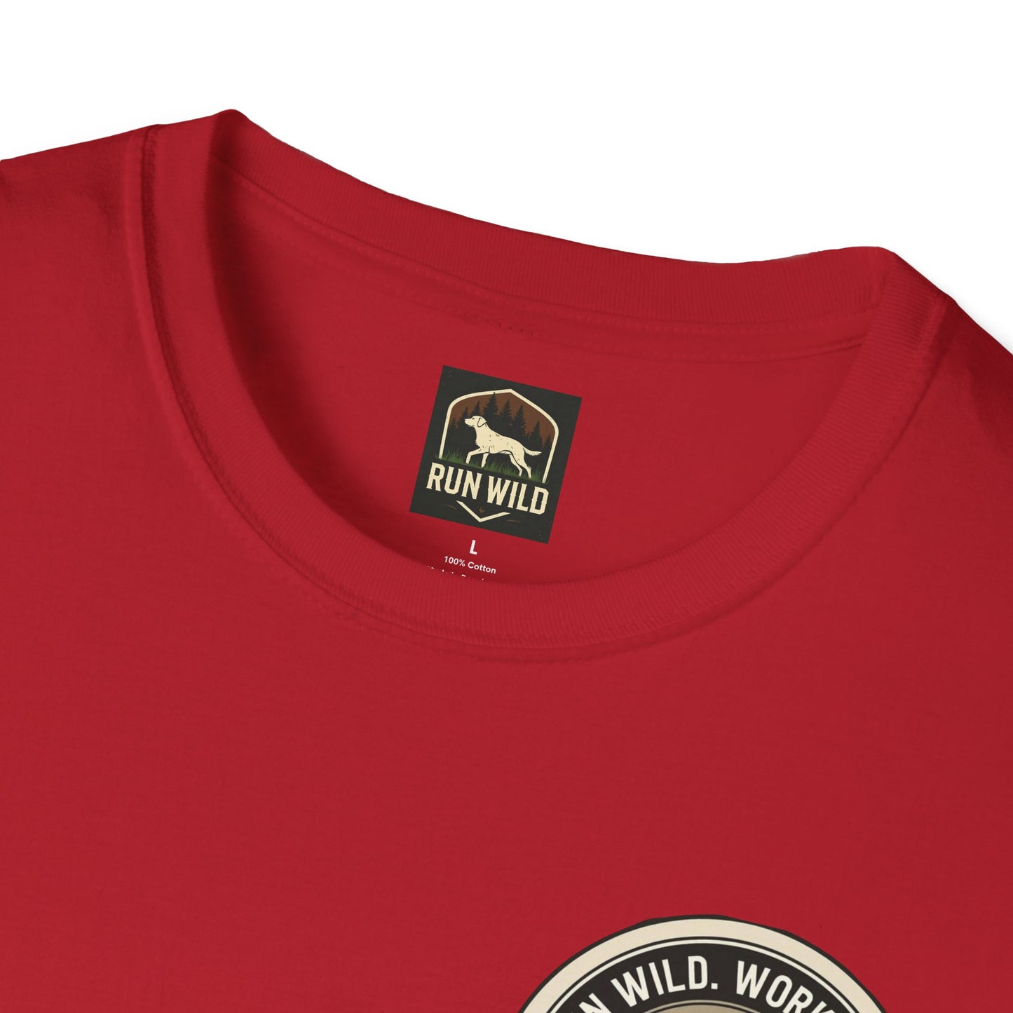 Unisex Softstyle T-Shirt featuring Outdoor Dog & Running Themes | Perfect Gift for Dog Lovers, Runners, Outdoor Enthusiasts, [...]