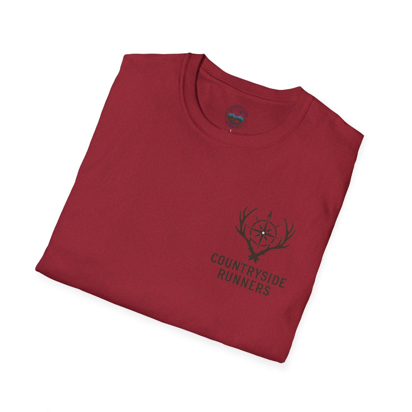 Countryside Runners T-Shirt, Rustic Outdoor Apparel, Gift for Dog Lovers, Hiking Shirt, Country Life Fashion
