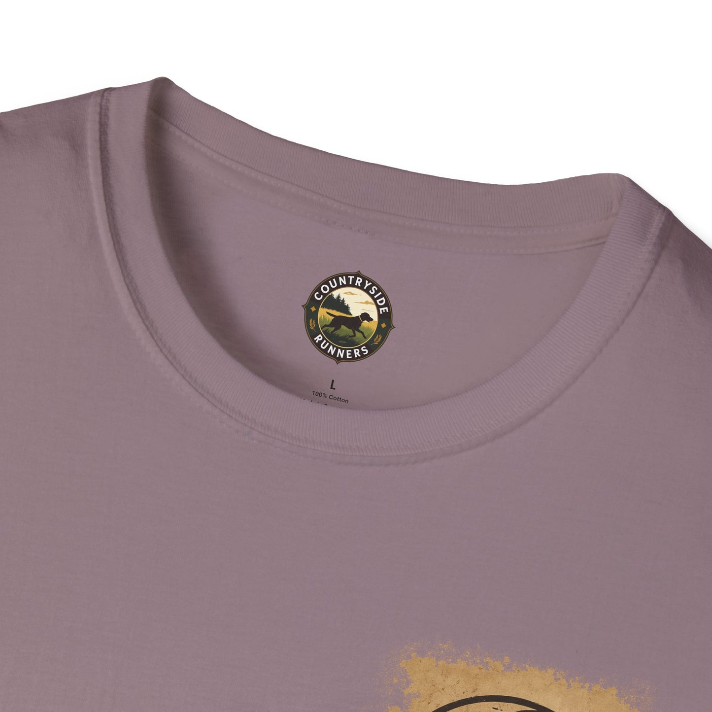 Countryside Runners Unisex Softstyle T-Shirt - Perfect for Dog Lovers, Runners, Outdoor Adventures, Gifts, Casual Wear