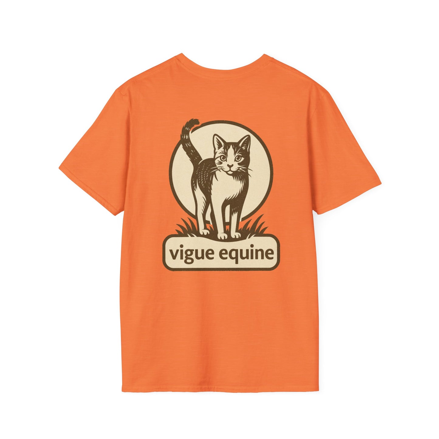 Alley Cat Vigue Equine LLC Merch for Countryside Runners- soft style t-shirt