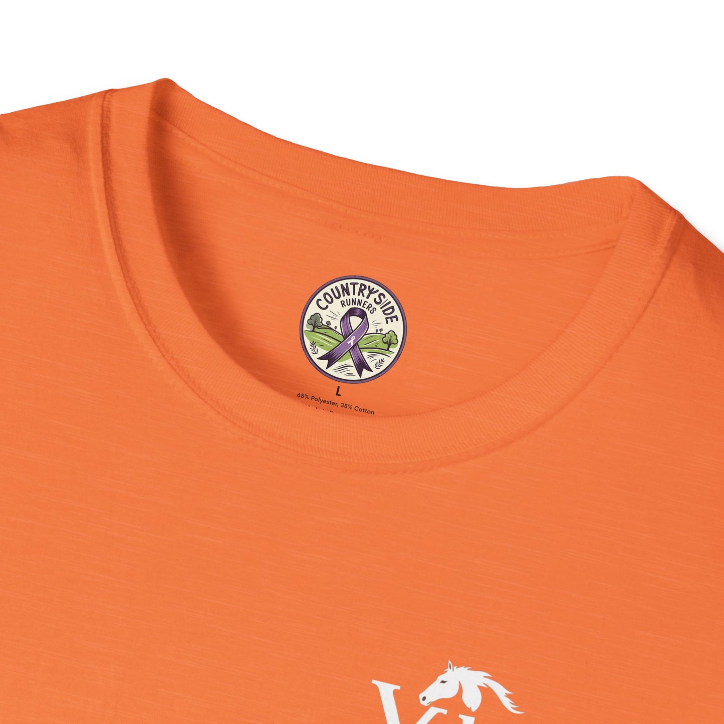 Vigue Equine LLC Merch for Countryside Runners- soft style t-shirt