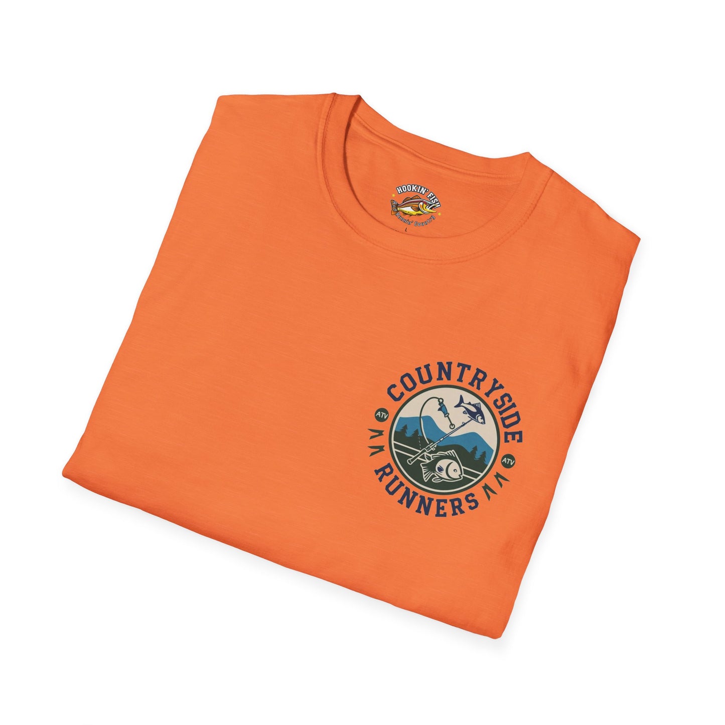 Countryside Fishing T-Shirt - rods and country