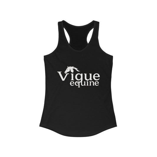Racerback Tank - 'Vique Equine, Horse Lover Gift, Summer Top, Western Apparel