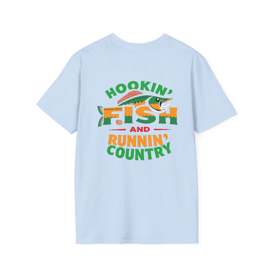 Countryside Fishing T-Shirt - rods and country