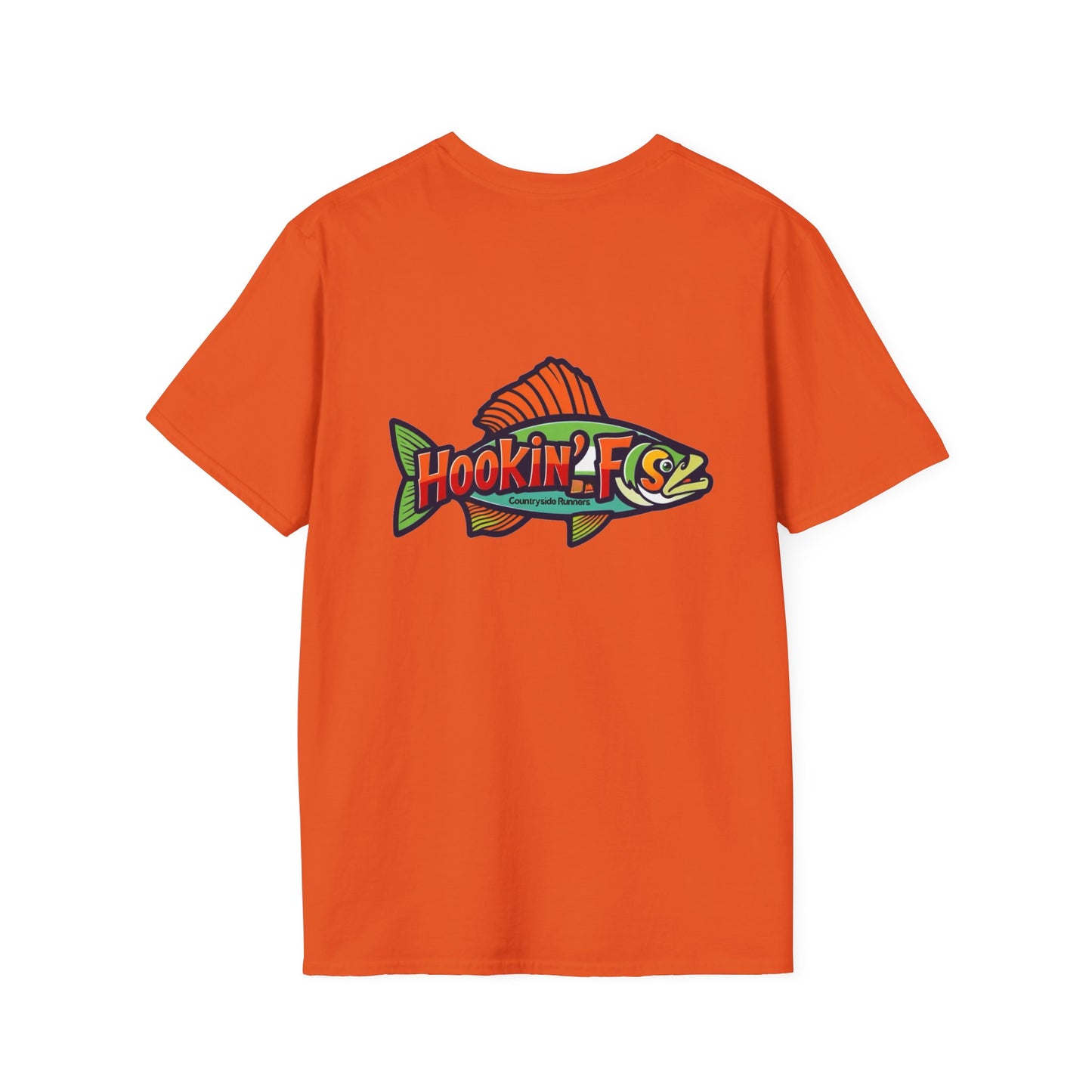 Hooked- Countryside Fishing T-Shirt rods and country