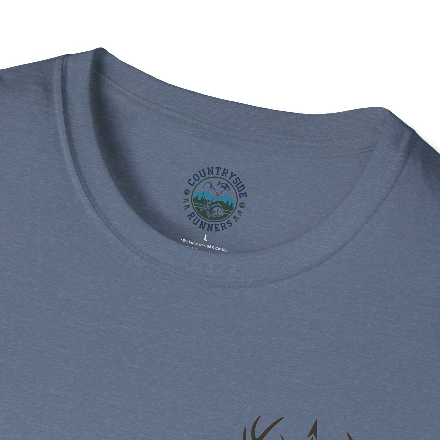 Countryside Runners T-Shirt, Rustic Outdoor Apparel, Gift for Dog Lovers, Hiking Shirt, Country Life Fashion