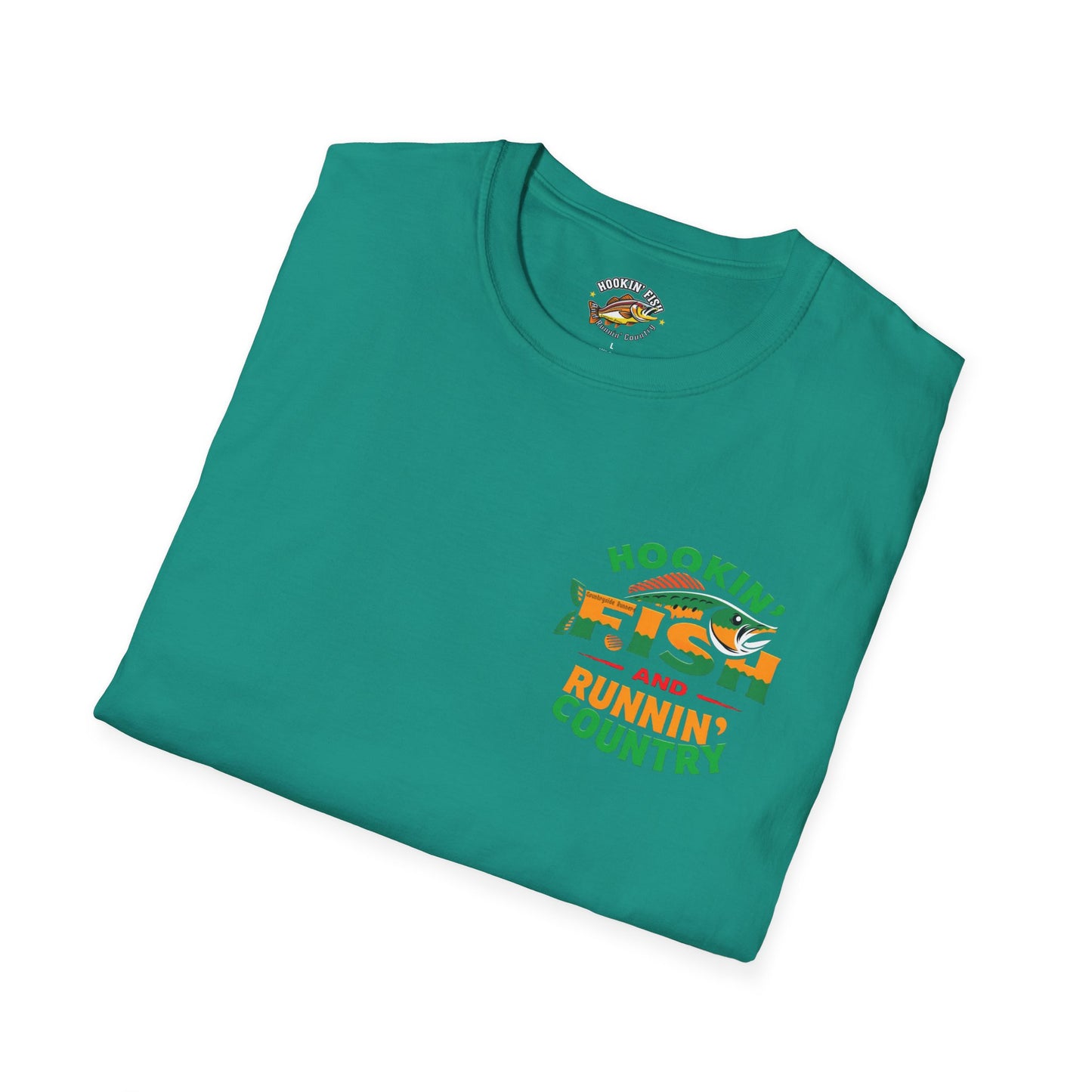 Countryside Fishing T-Shirt - rods and country