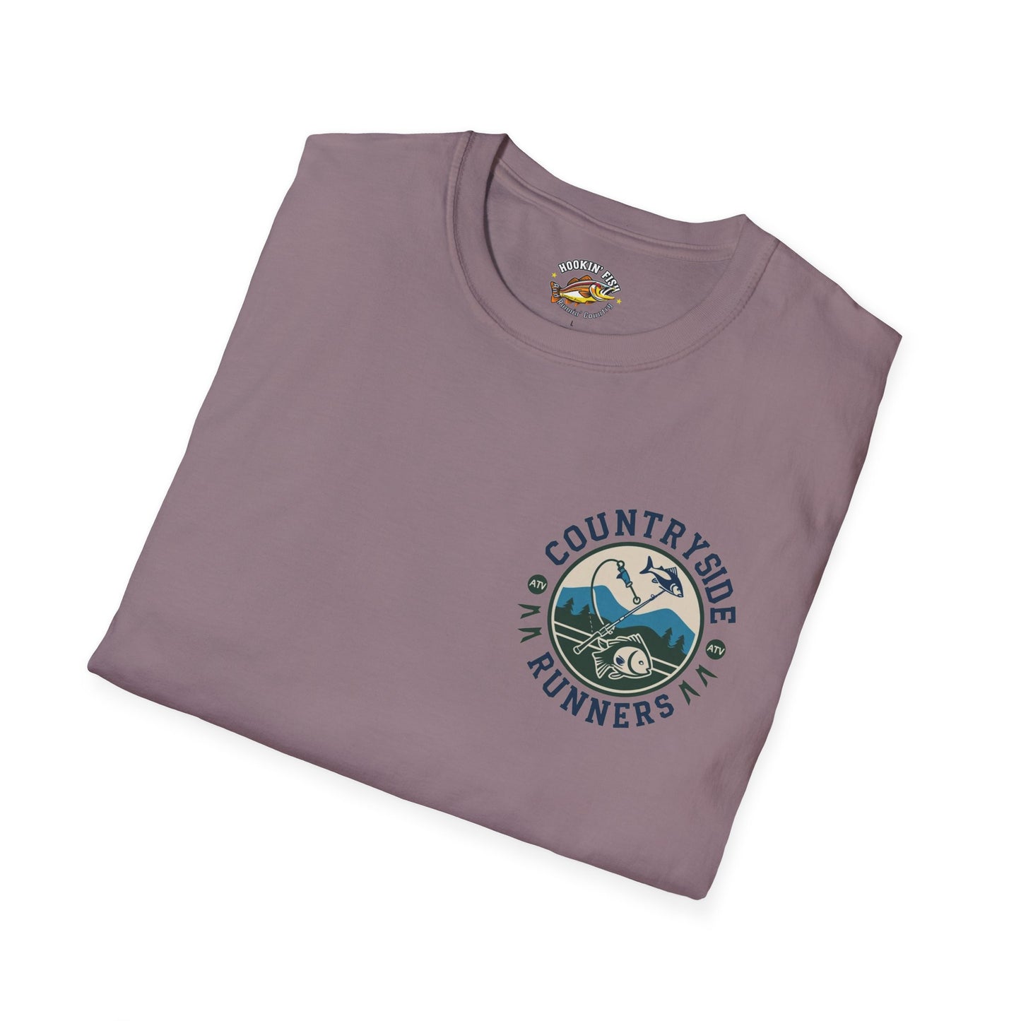 Countryside Fishing T-Shirt - rods and country