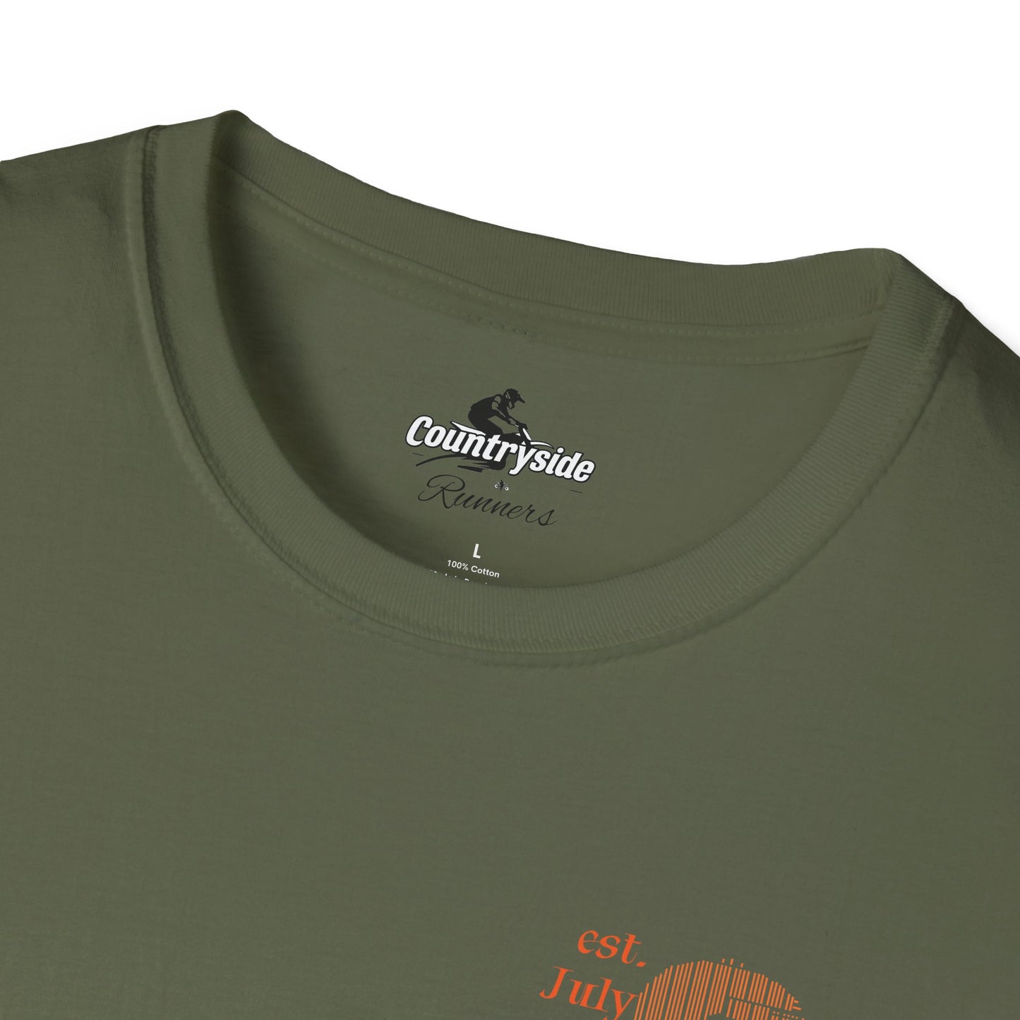 We don’t clock out Countryside Runners brand T-shirt
