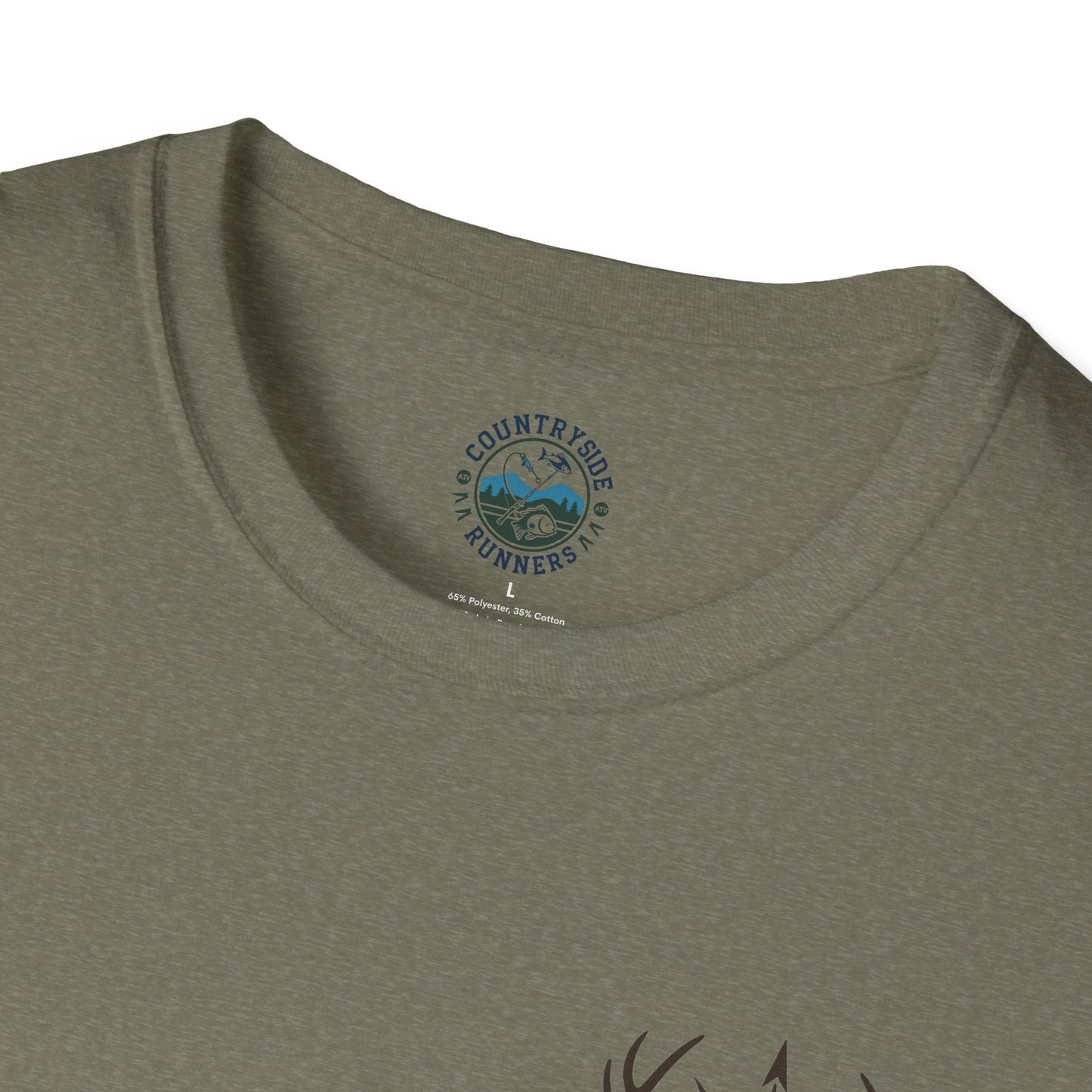 Countryside Runners T-Shirt, Rustic Outdoor Apparel, Gift for Dog Lovers, Hiking Shirt, Country Life Fashion