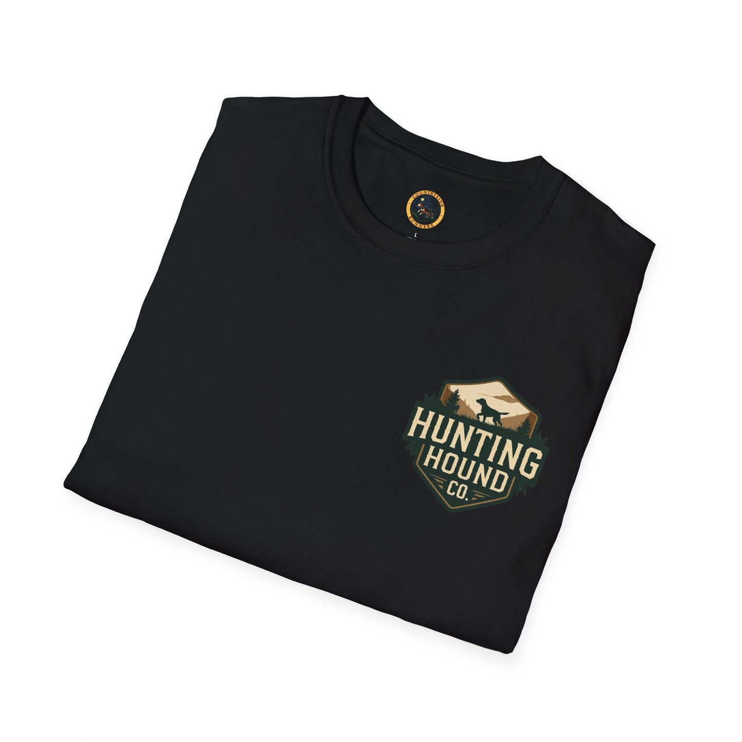 Countryside Runners Unisex Softstyle T-Shirt, Outdoor Tee, Dog Lovers Gift, Hunting Hound Apparel, Nature Themed Shirt, Animal Print T-Shirt