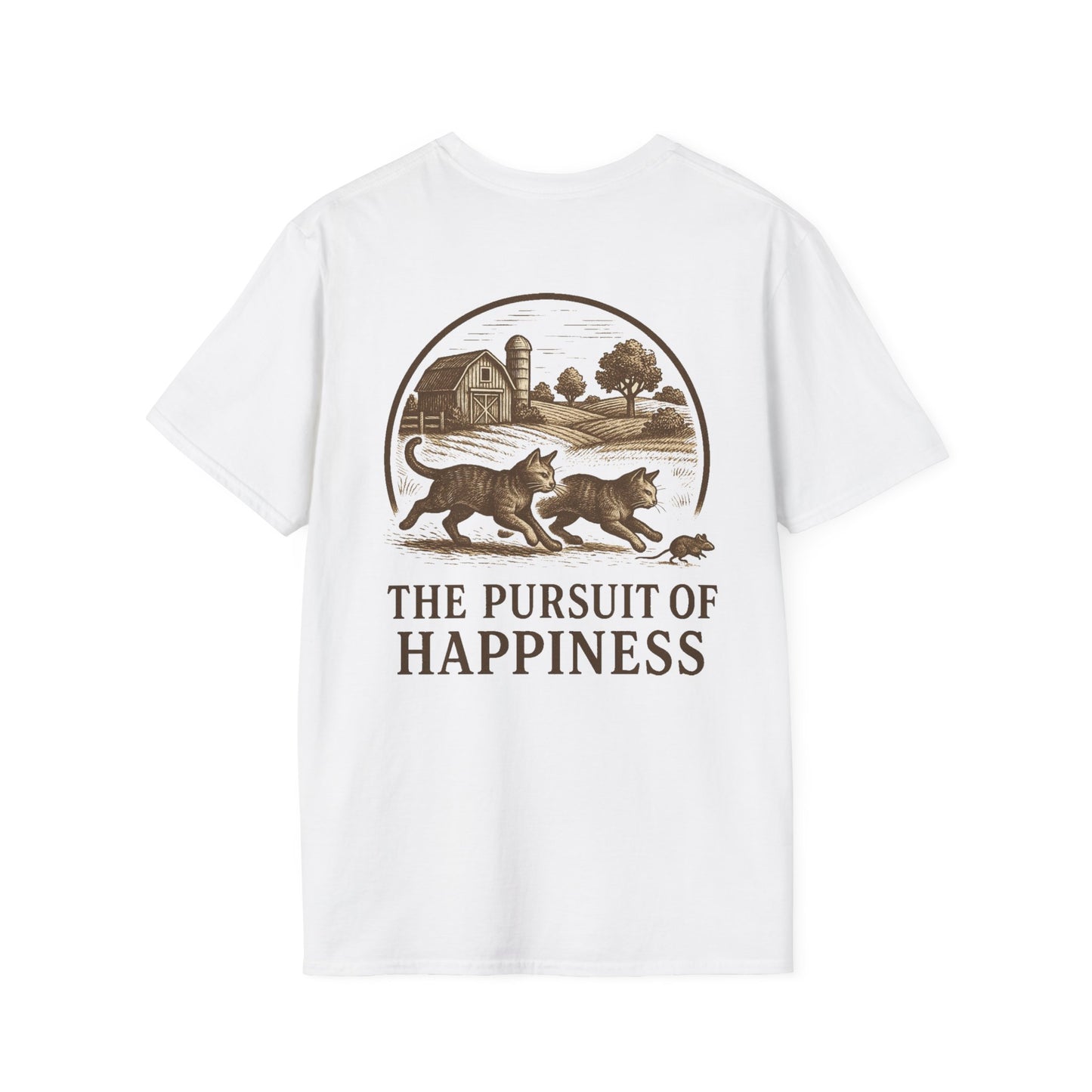 Cat Love Pursuit of happiness T-Shirt