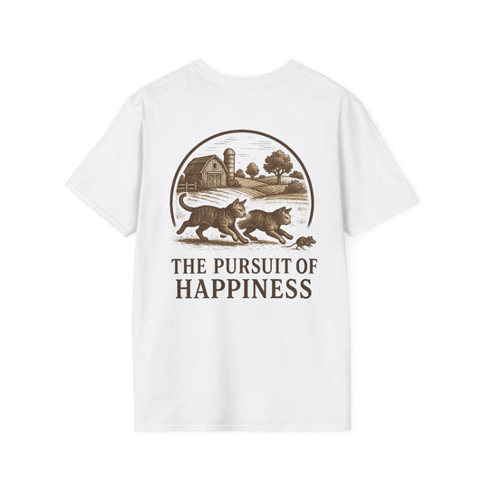 Cat Love Pursuit of happiness T-Shirt