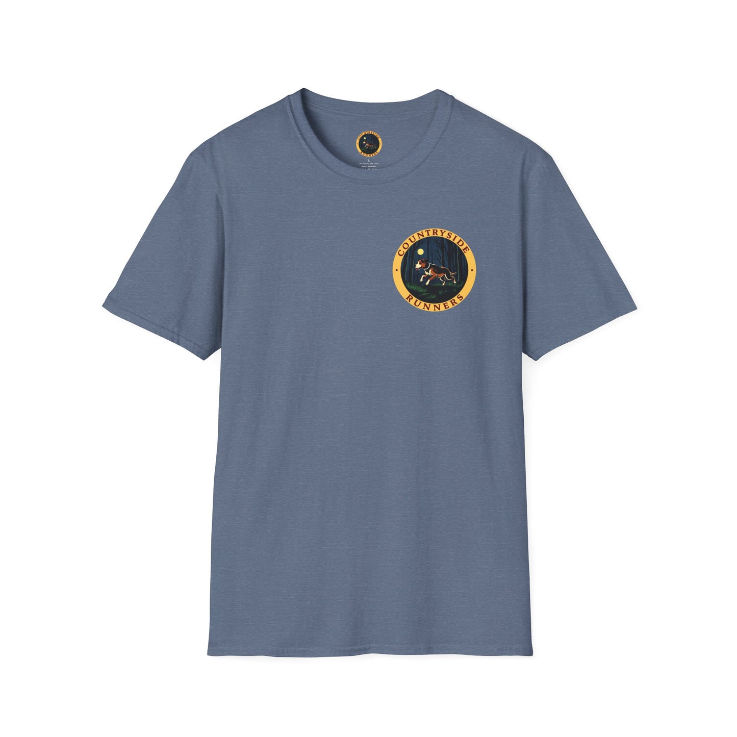 Bluetick Adventure Unisex Softstyle T-Shirt, Casual Tee, Dog Lover Gift, Outdoor T-Shirt, Nature Theme Apparel, Adventure Clothing