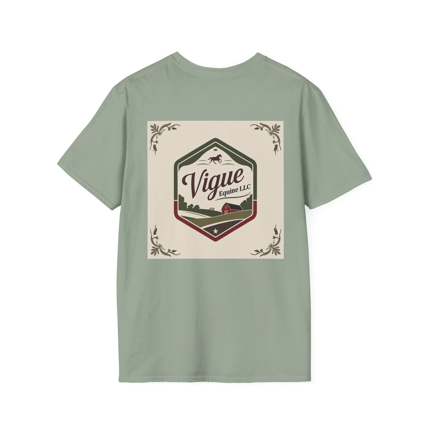 Vintage Vigue Equine Unisex T-Shirt - Countryside Runners Merch