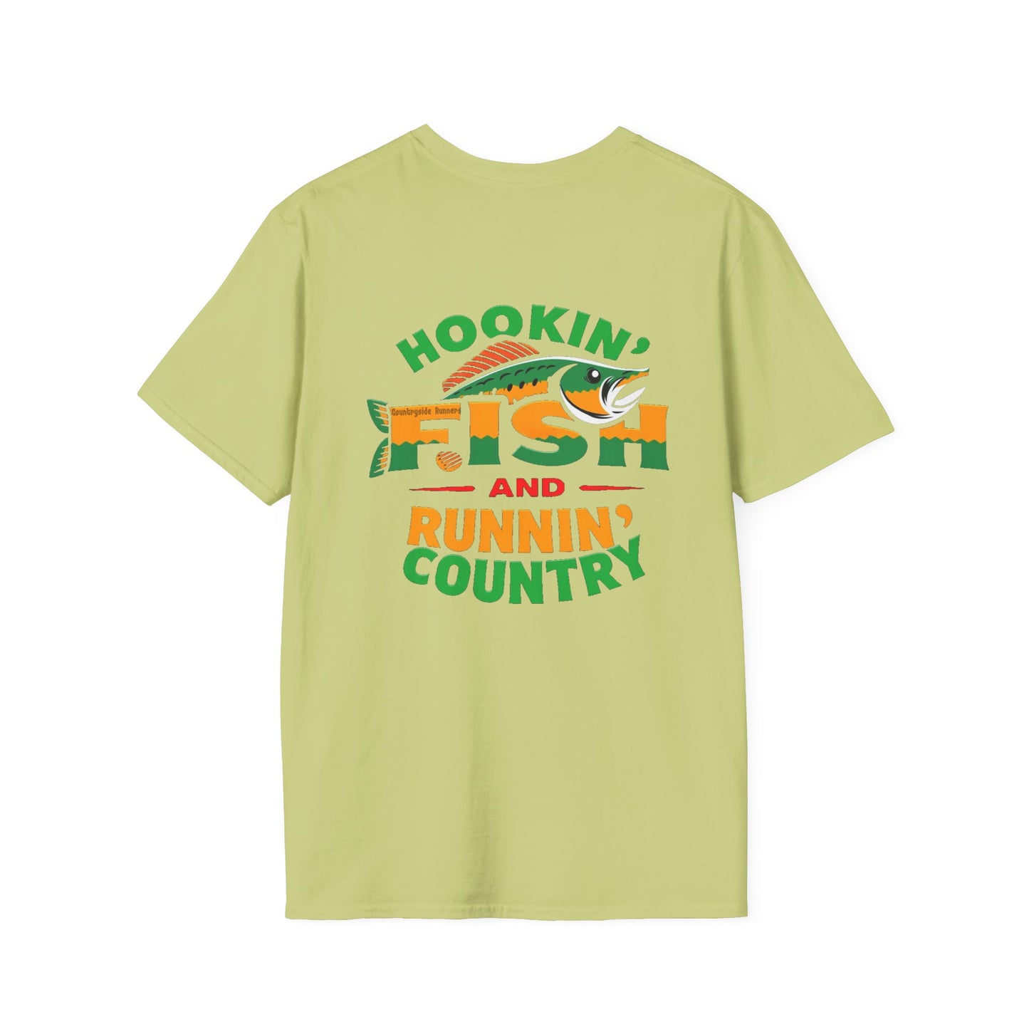 Countryside Fishing T-Shirt - rods and country