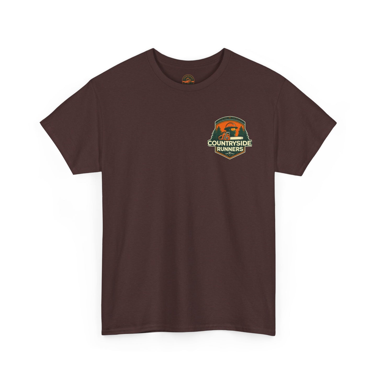 Blue collar line- Countryside Runners Heavy Cotton Tee, Running Shirt, Unisex T-Shirt, Sports Apparel, Outdoor Activity Gear, Gift for Runners