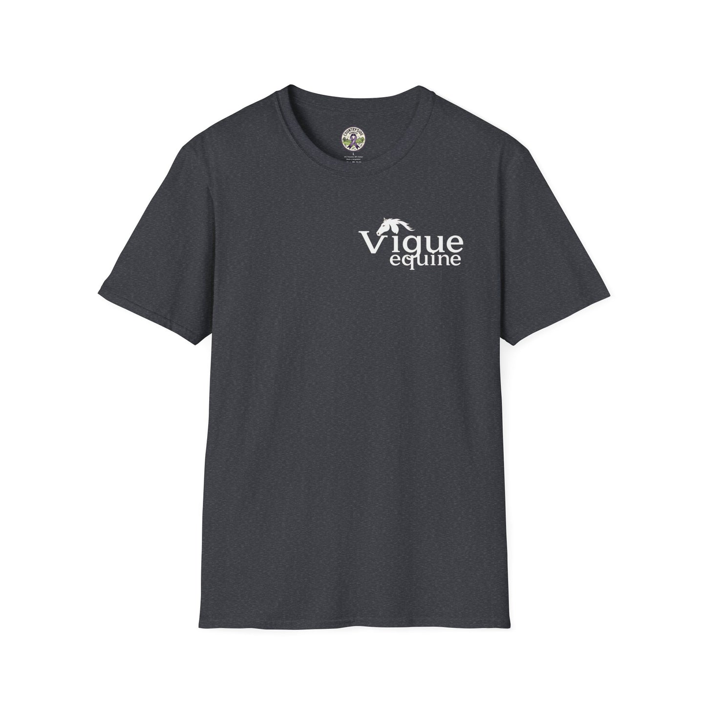 Vigue Equine LLC Merch for Countryside Runners- soft style t-shirt