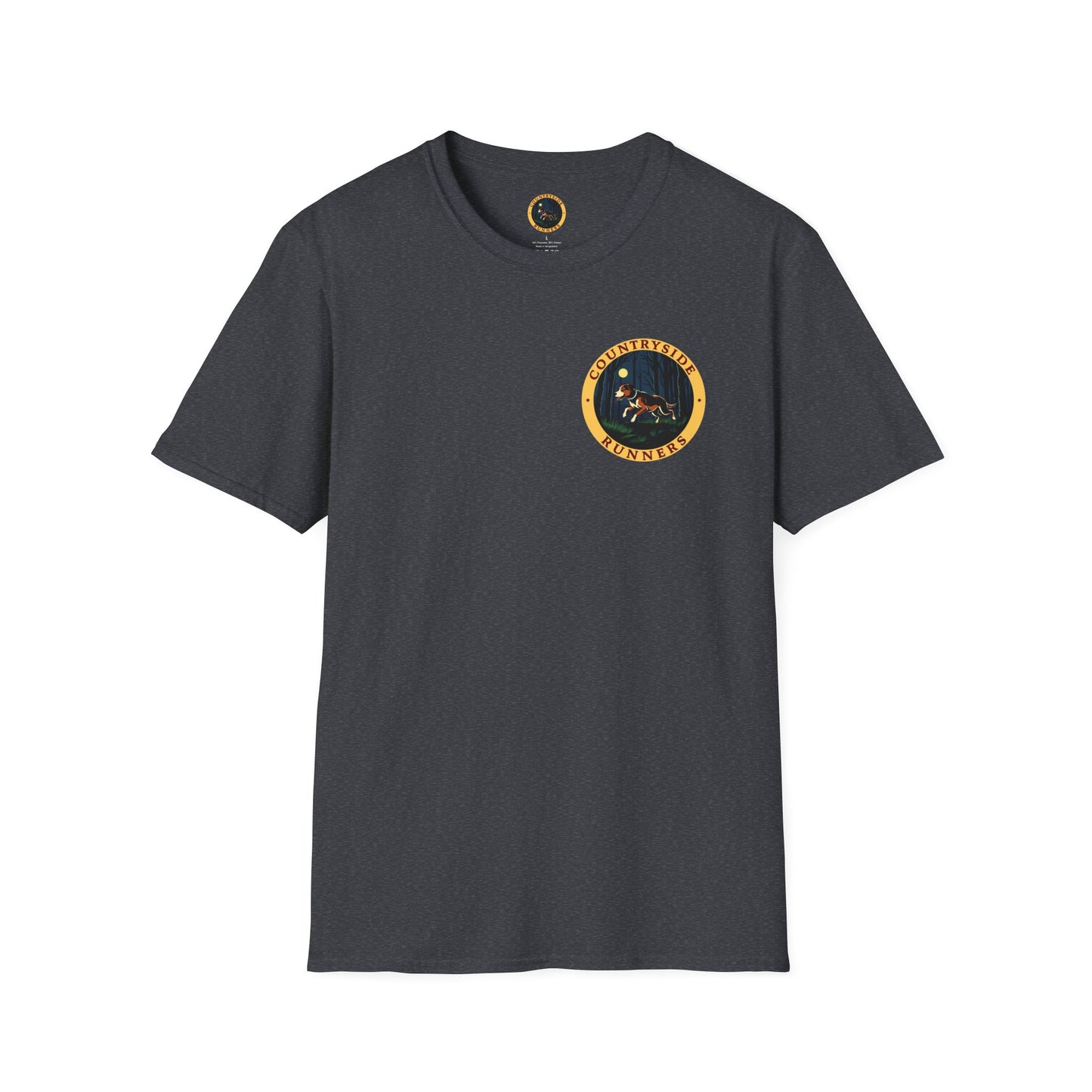 Bluetick Adventure Unisex Softstyle T-Shirt, Casual Tee, Dog Lover Gift, Outdoor T-Shirt, Nature Theme Apparel, Adventure Clothing