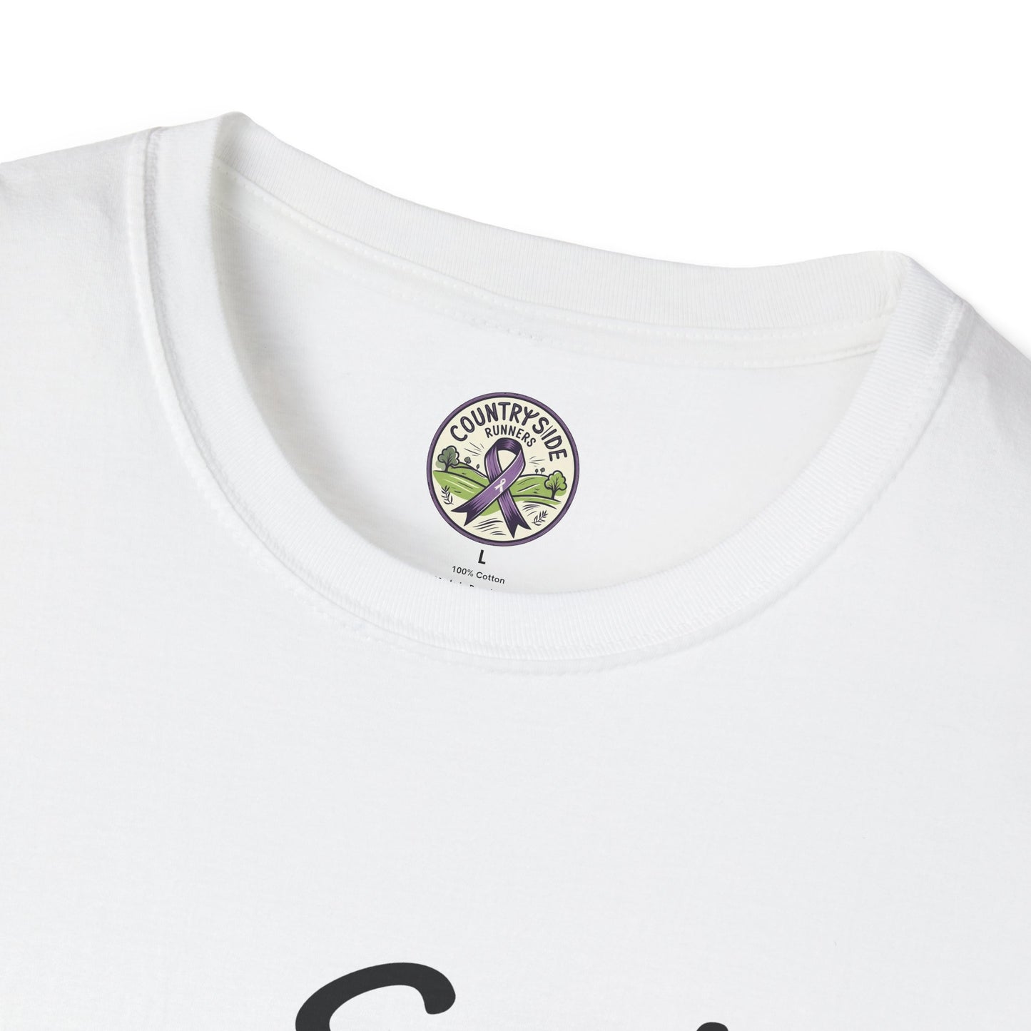 Alley Cat Vigue Equine LLC Merch for Countryside Runners- soft style t-shirt