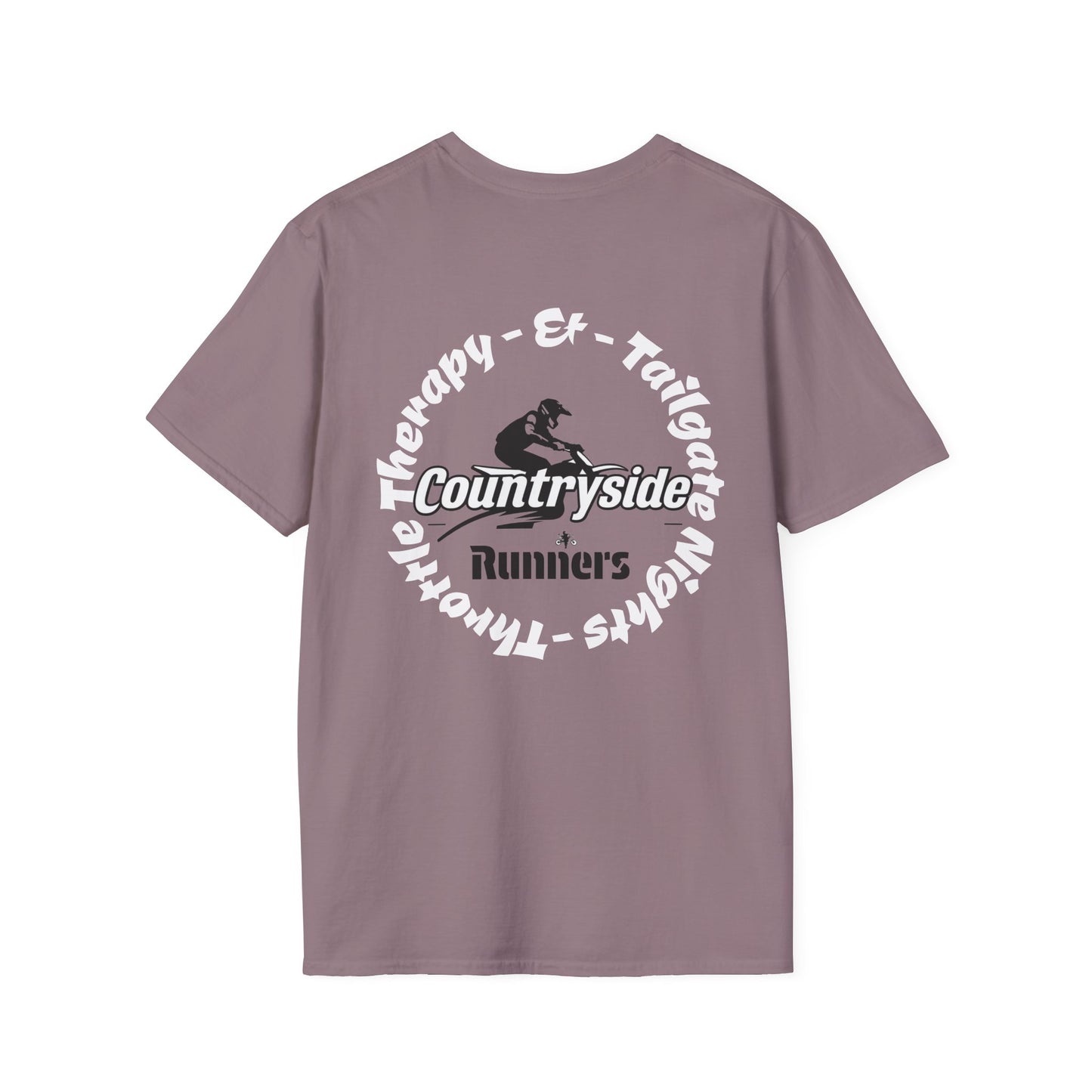 Throttle Therapy Countryside Runners brand T-shirt