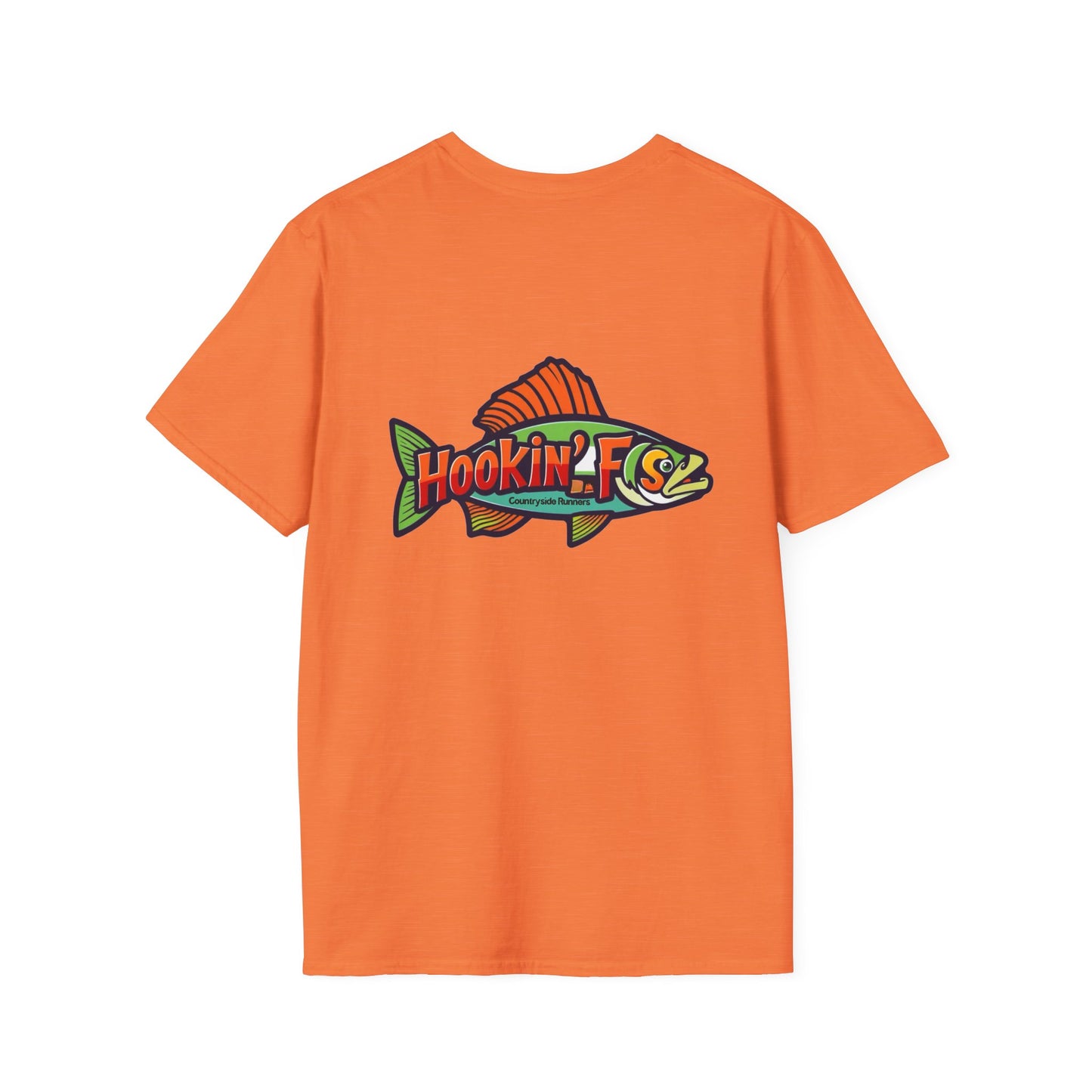 Hooked- Countryside Fishing T-Shirt rods and country