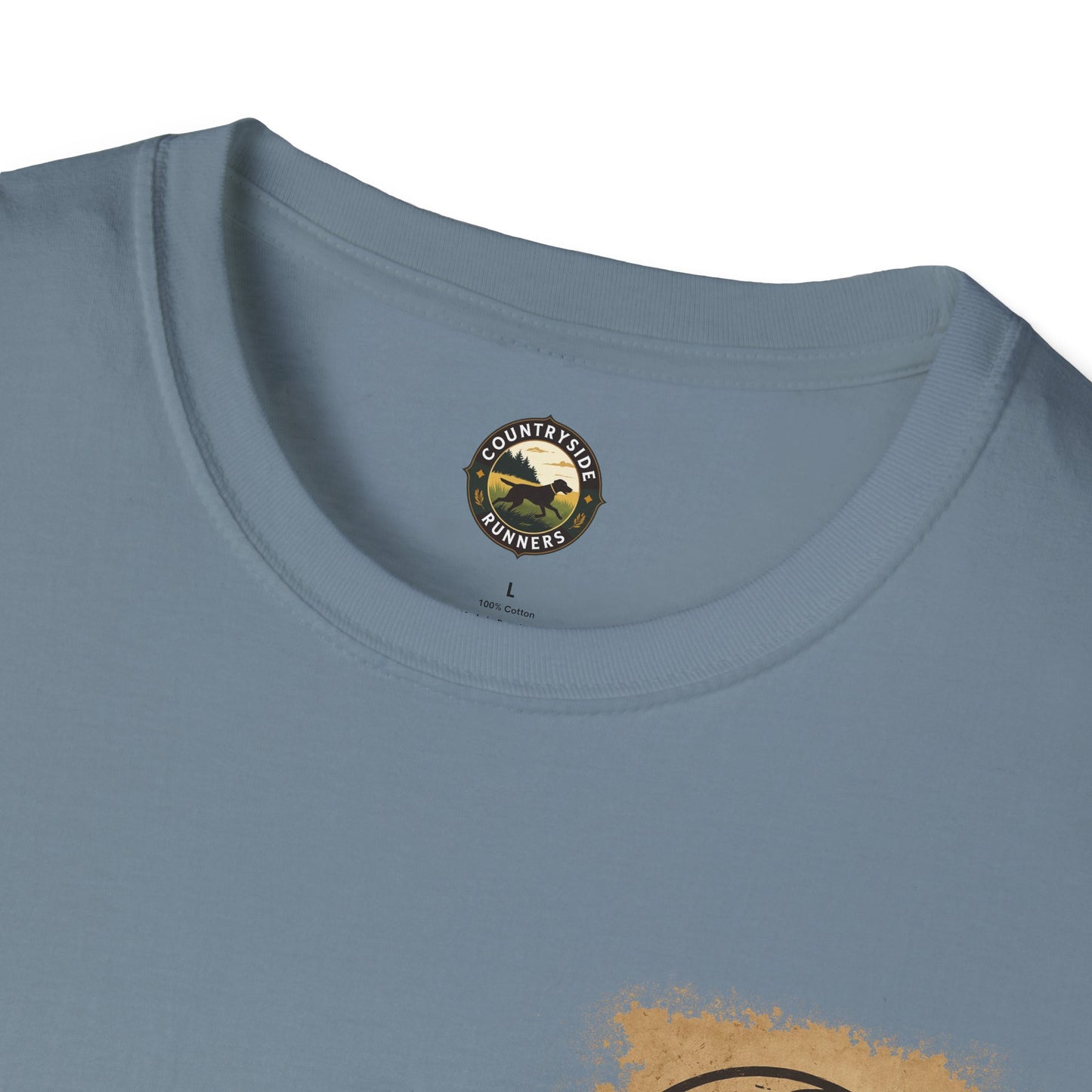 Countryside Runners Unisex Softstyle T-Shirt - Perfect for Dog Lovers, Runners, Outdoor Adventures, Gifts, Casual Wear