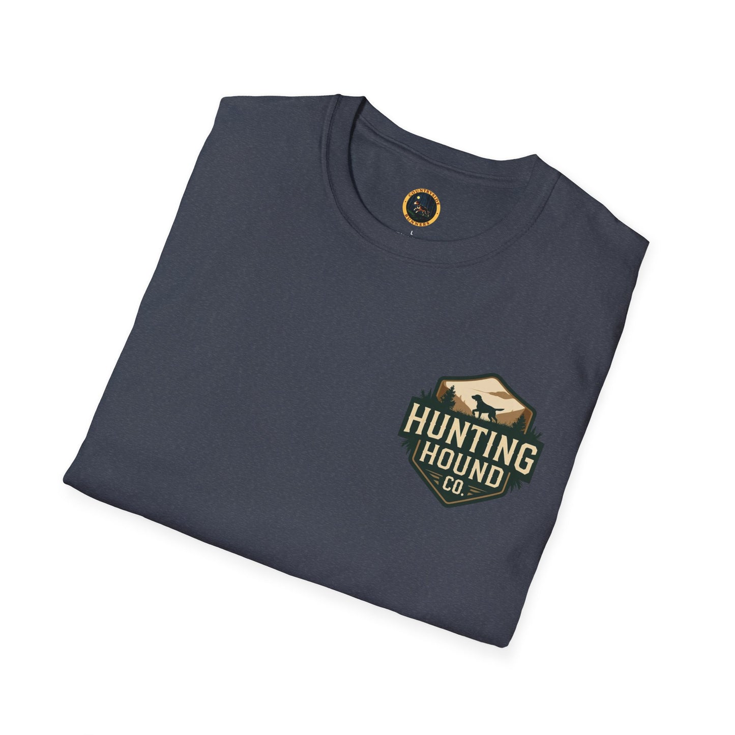 Countryside Runners Unisex Softstyle T-Shirt, Outdoor Tee, Dog Lovers Gift, Hunting Hound Apparel, Nature Themed Shirt, Animal Print T-Shirt