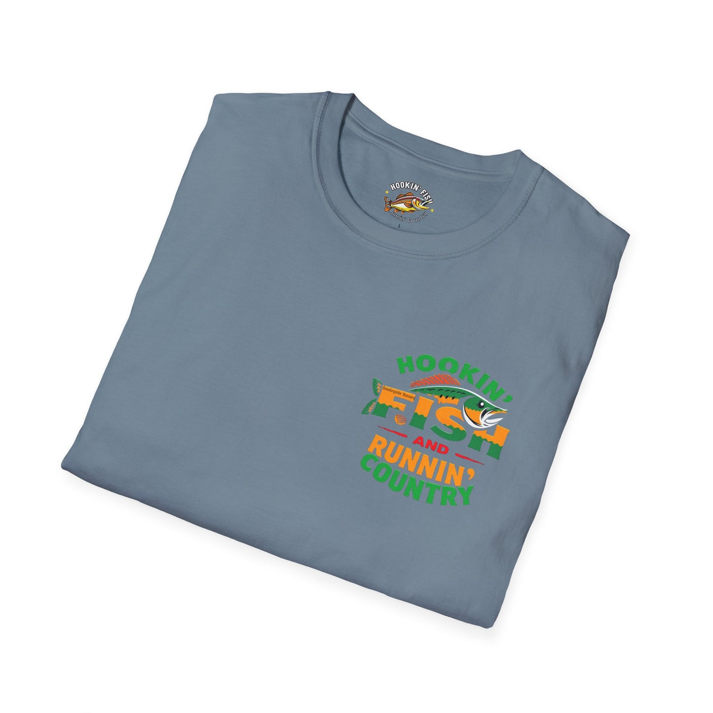 Countryside Fishing T-Shirt - rods and country