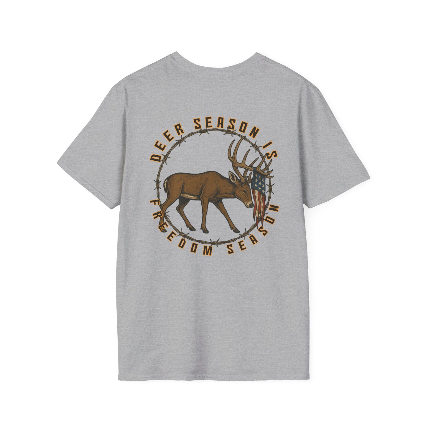 Patriotic Deer Unisex T-Shirt