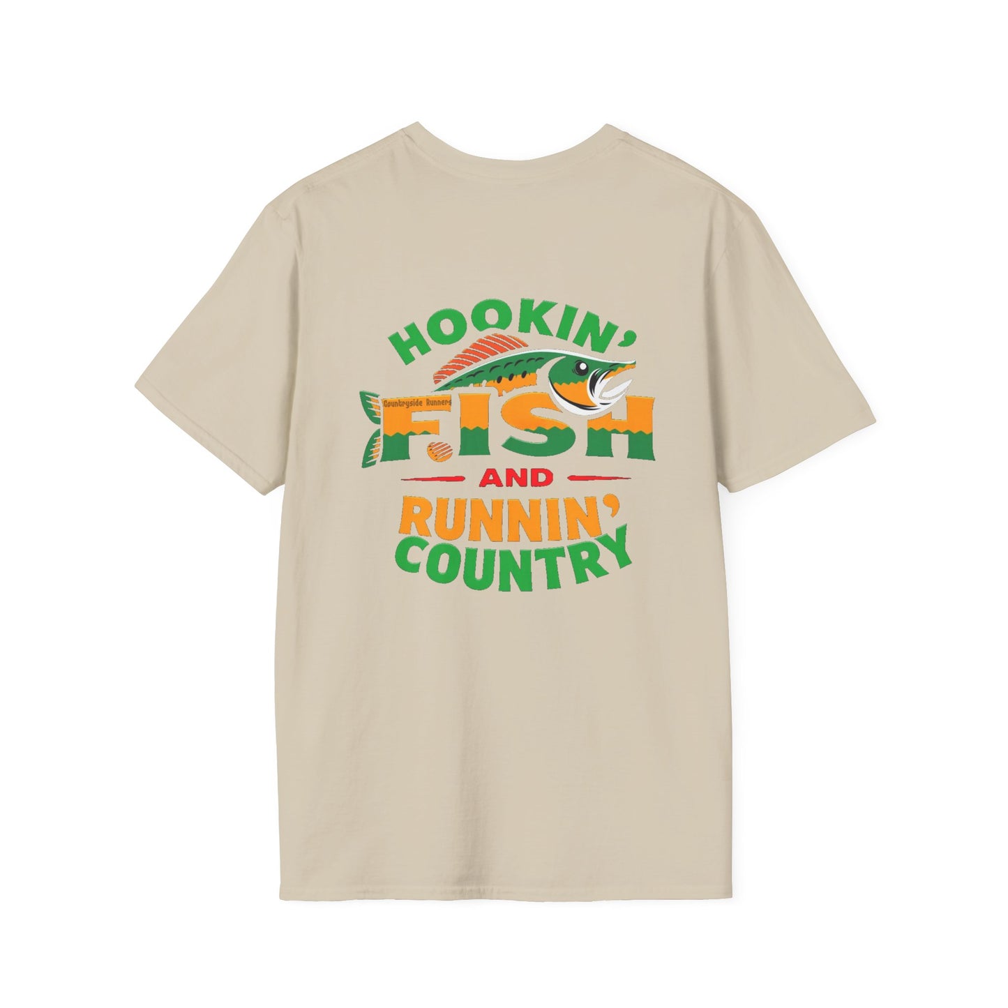 Countryside Fishing T-Shirt - rods and country