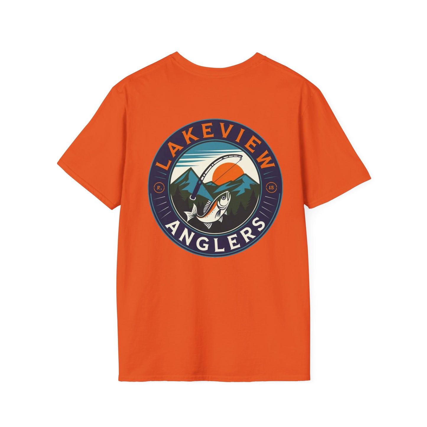 Lakeview Anglers Unisex Softstyle T-Shirt - Fishing Enthusiast Apparel, Outdoor Adventure Tee, Gift for Fishermen, Nature Lover Shirt, [...]