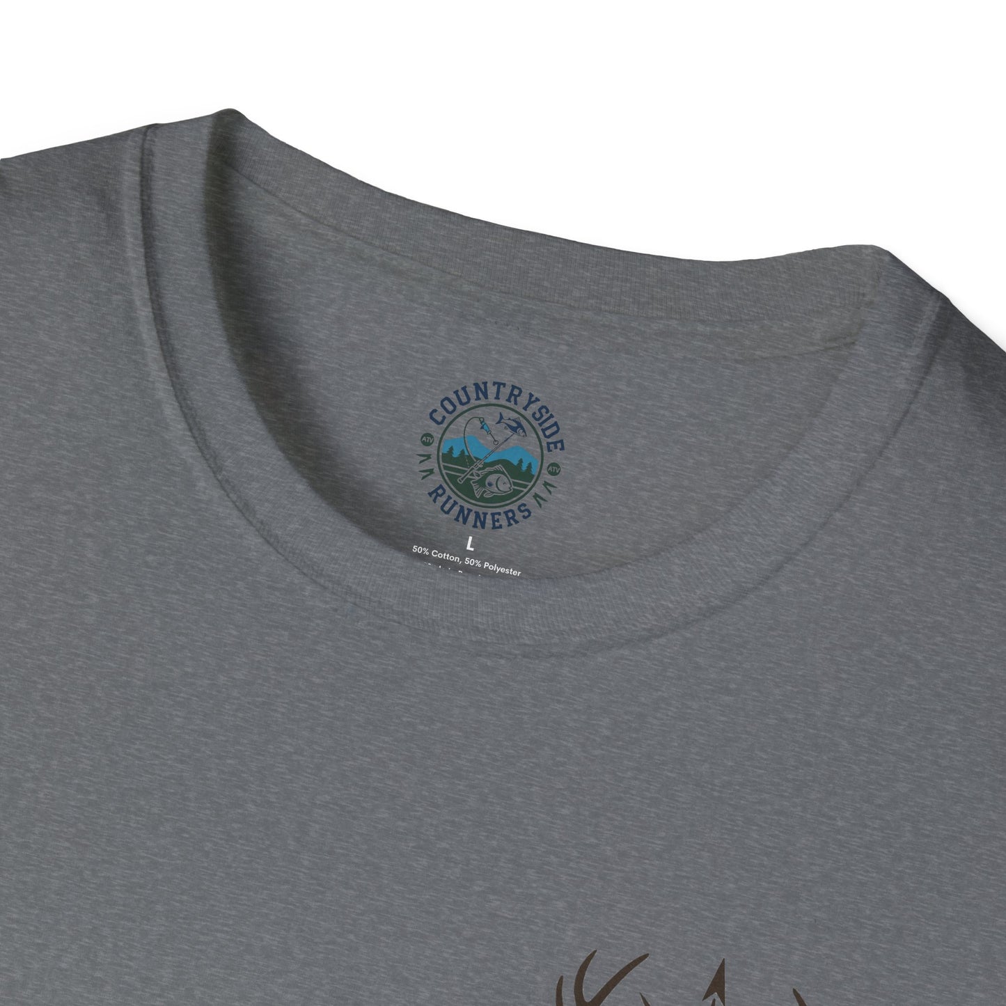 Countryside Runners T-Shirt, Rustic Outdoor Apparel, Gift for Dog Lovers, Hiking Shirt, Country Life Fashion