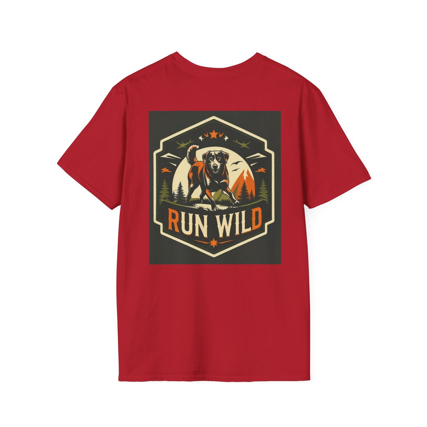 Wild Spirit Unisex T-Shirt - Perfect for Outdoor Lovers, Animal Enthusiasts, Gifts for Nature Lovers, Run Wild Tee, Adventure Apparel